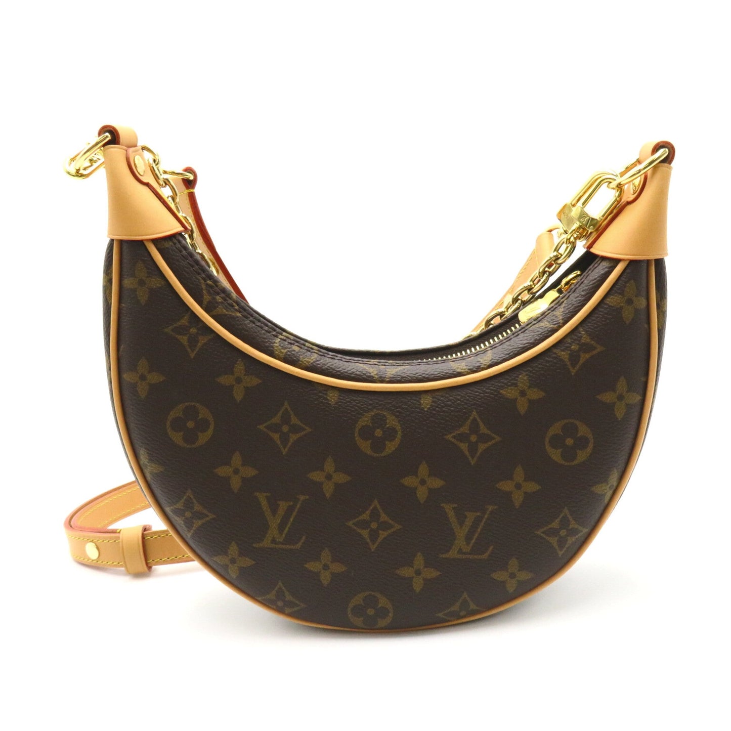 LOUIS VUITTON loop Brown Monogram PVC coated canvas M81098