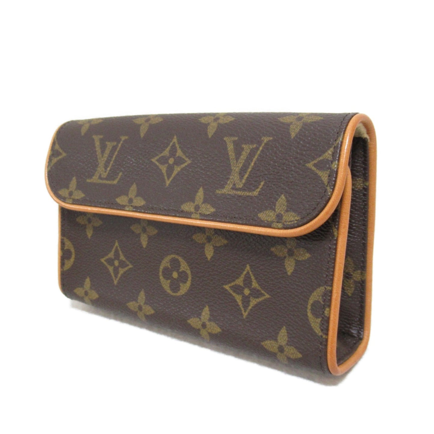 LOUIS VUITTON Pochette Florentine waist bag Brown Monogram PVC coated canvas