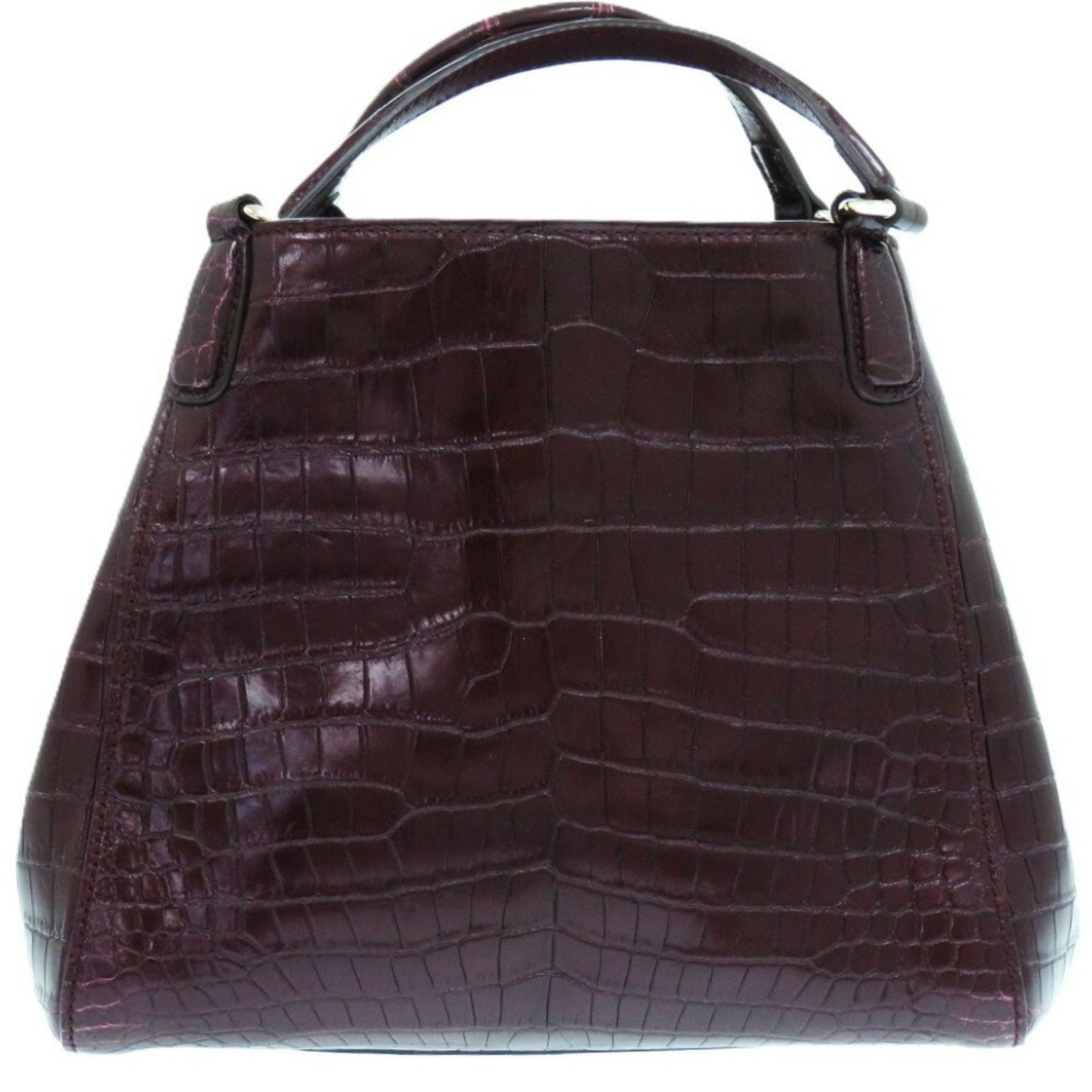 Gucci Purple Leather Tote Bag ( )