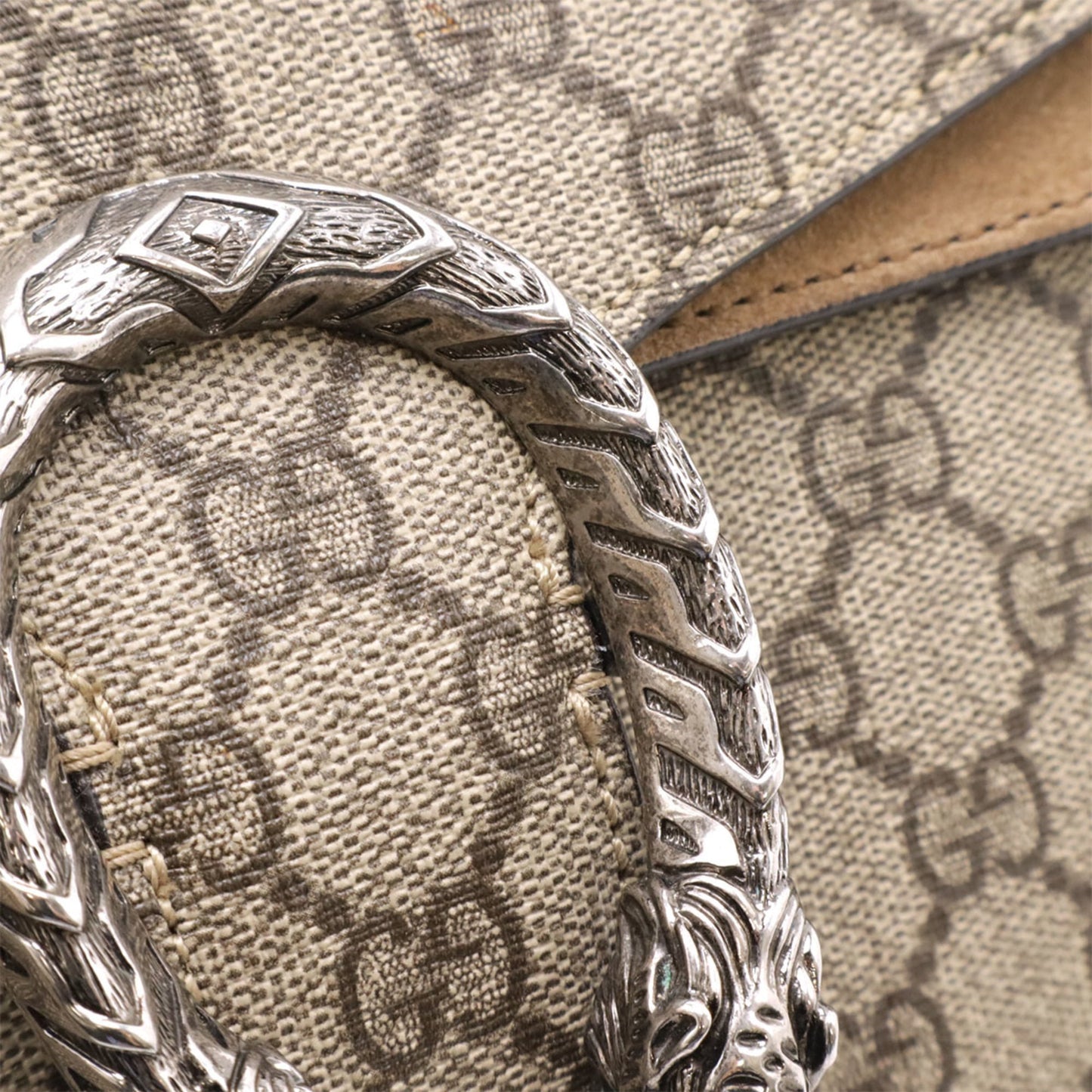 Gucci Beige Gg Supreme Shoulder Bag ( )