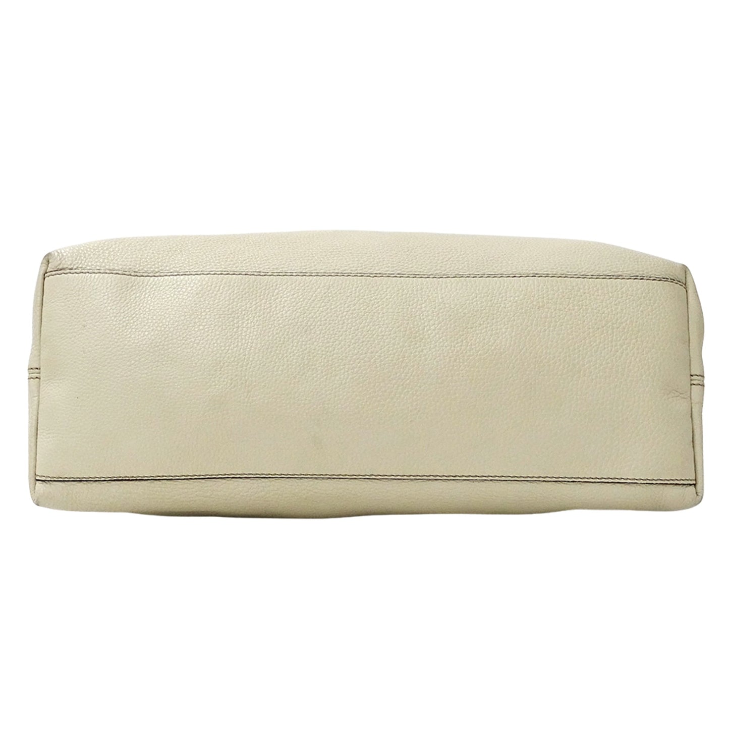 Gucci White Leather Tote Bag ( )