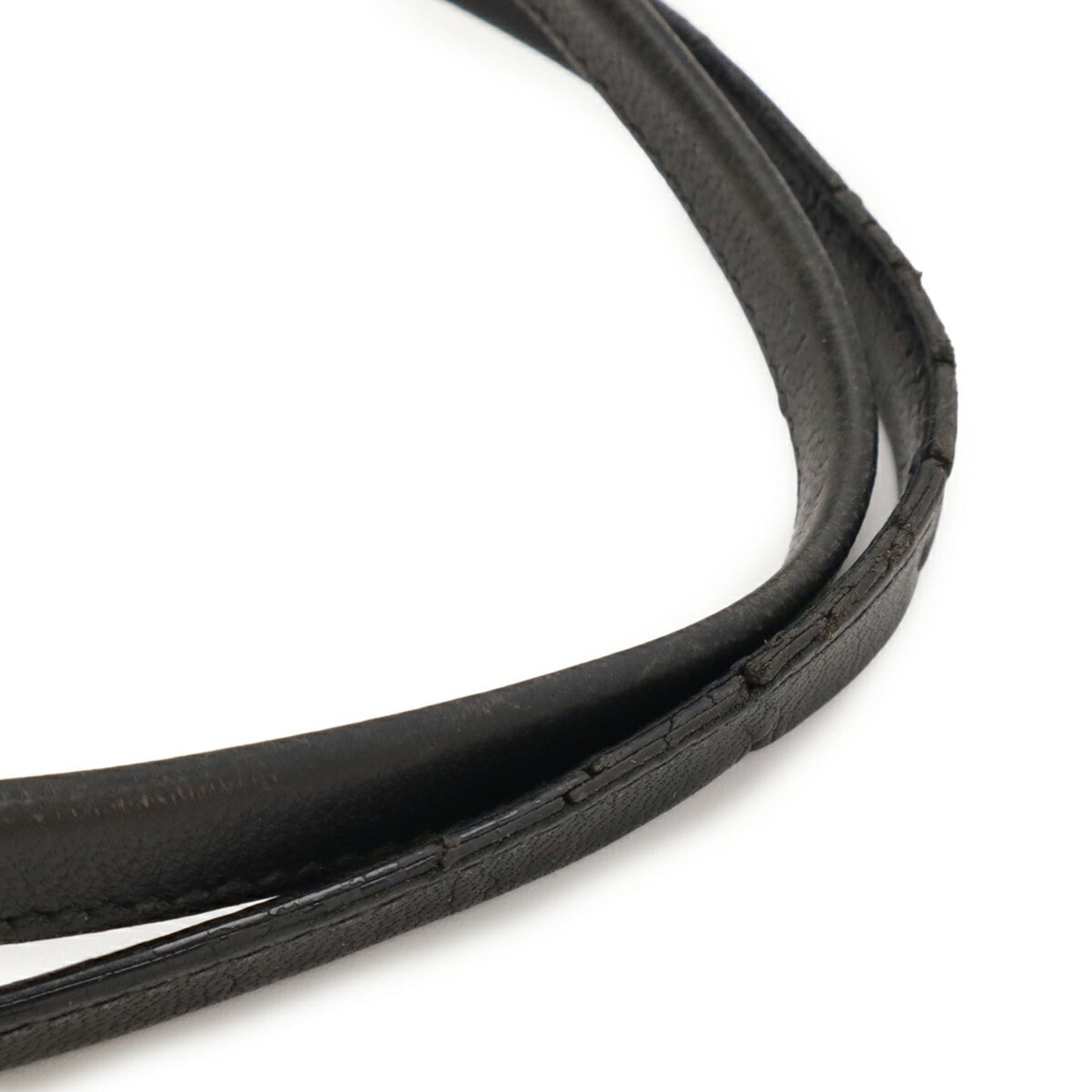 Gucci Black Leather Shoulder Bag ( )