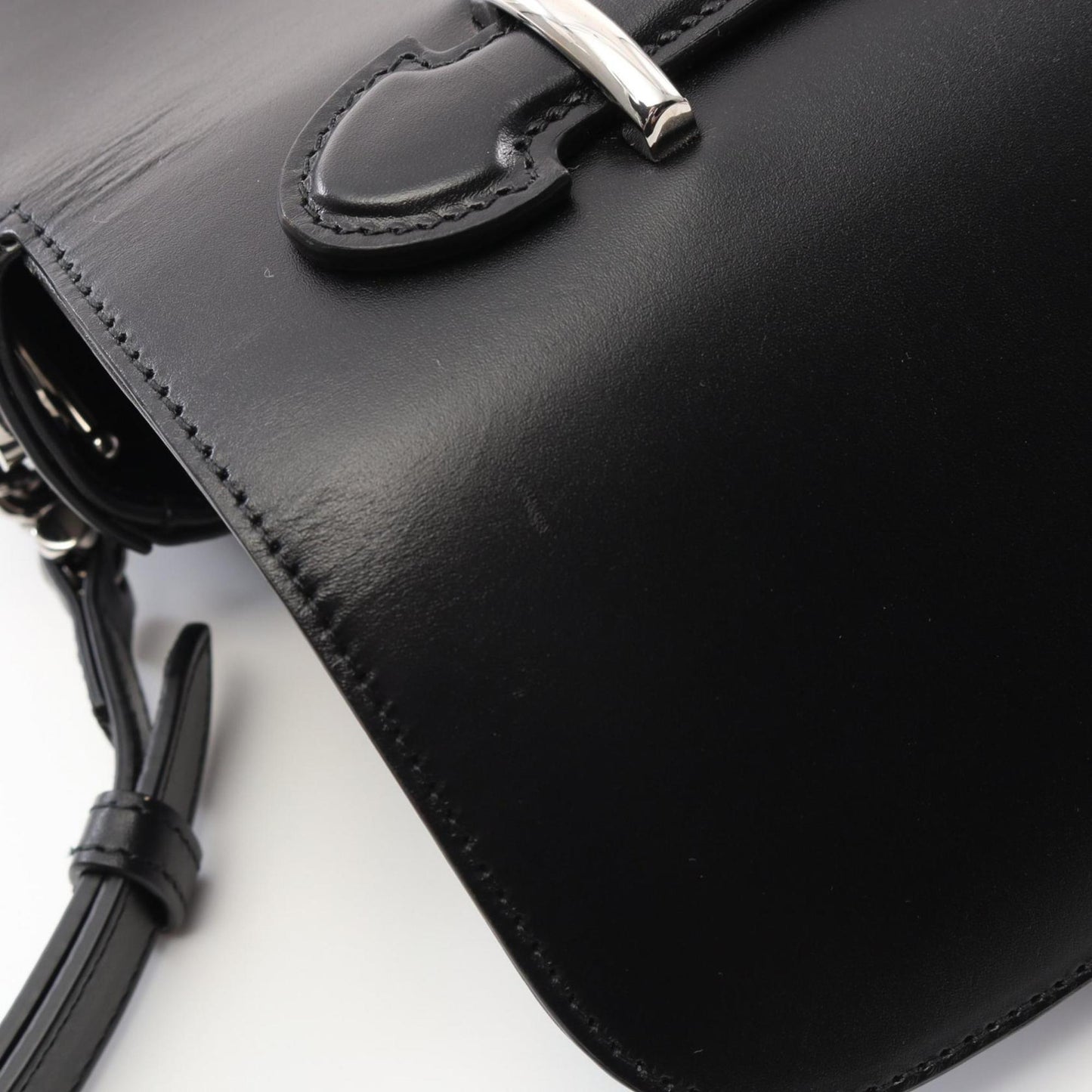 Gucci Black Leather Shoulder Bag ( )