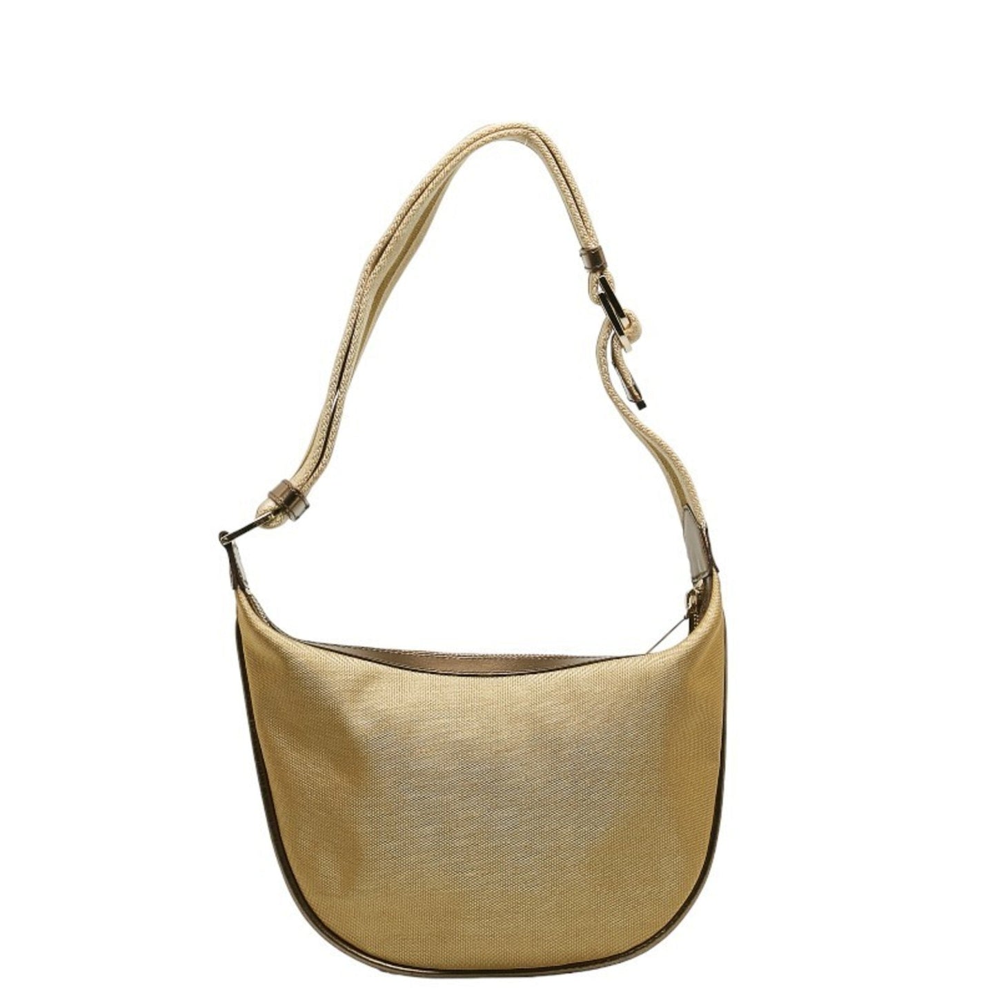 Gucci Leather Canvas Shoulder Bag