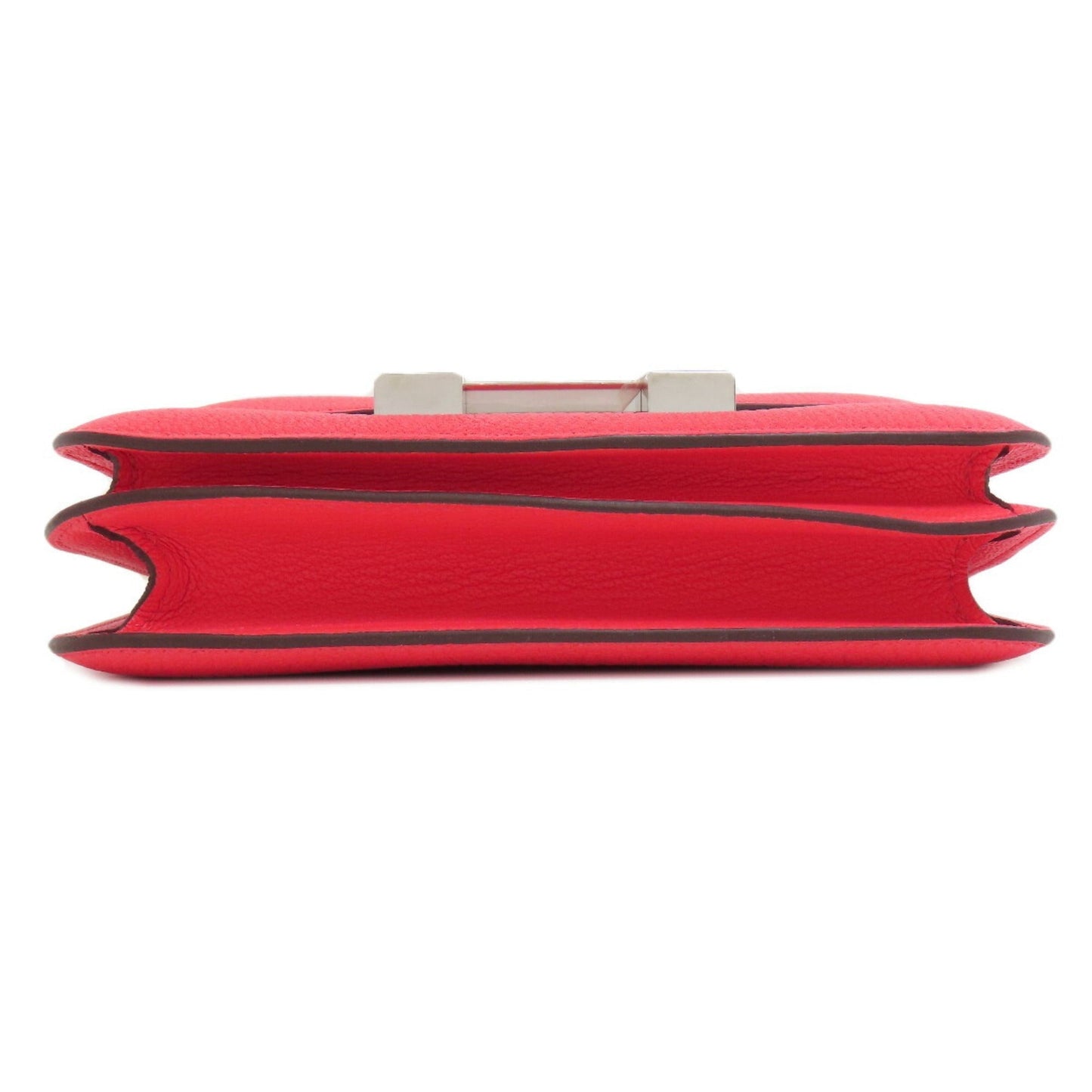 Hermes Pink Chevre Leather Shoulder Bag ( )