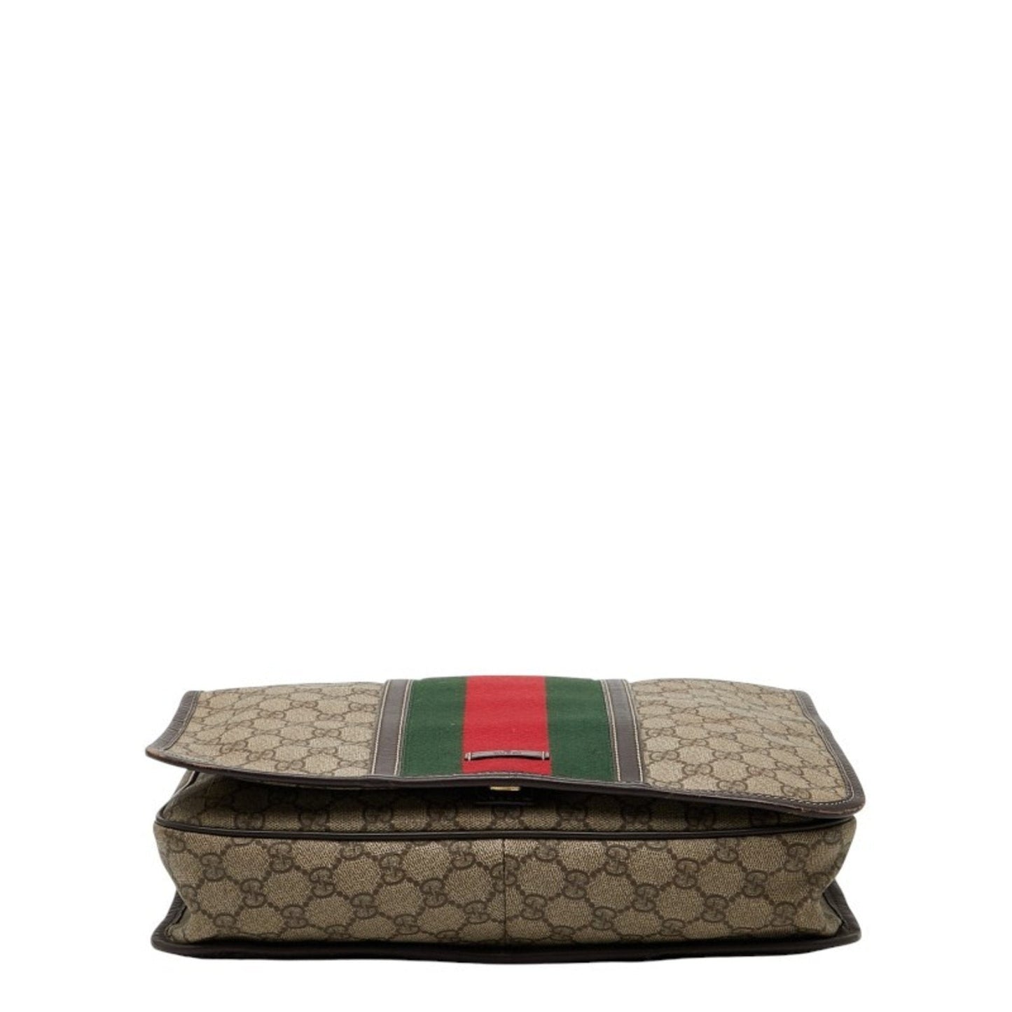 Gucci Beige Multi-Color Pvc Leather Shoulder Bag ( )