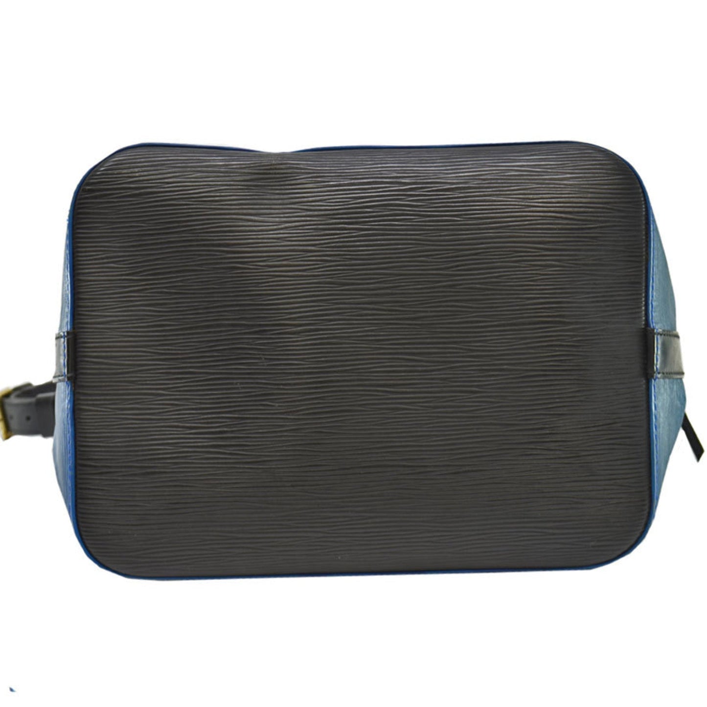 Louis Vuitton Bag Epi Petit Noe Bicolor Noir Toledo Blue Black Leather Shoulder Ladies M44152