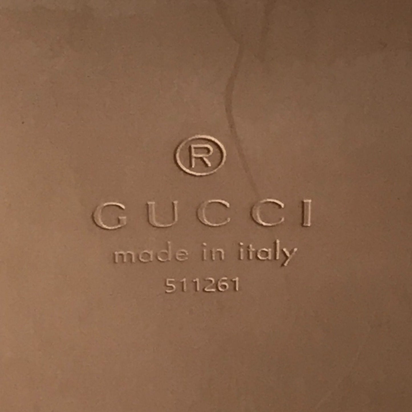 Gucci Beige Rubber Handbag ( )