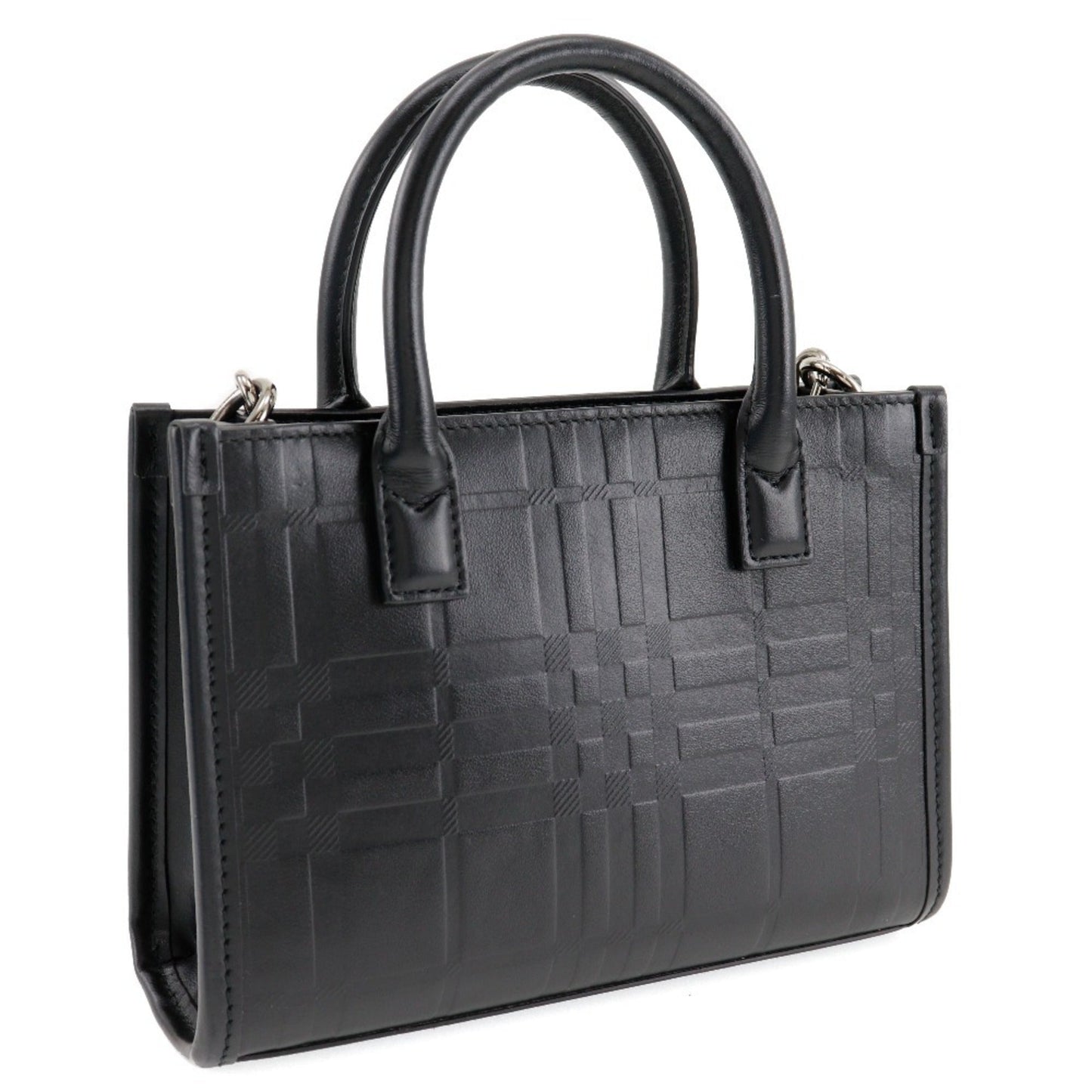 Burberry Black Leather Handbag ( )