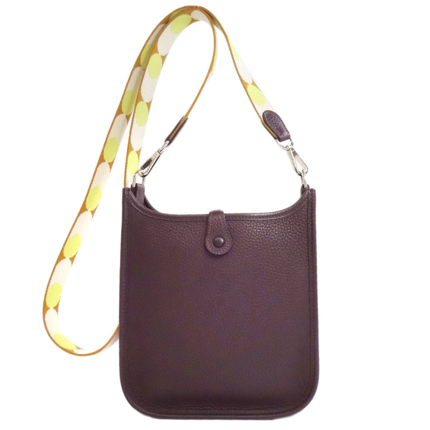 Hermes Evelyne Dark Brown Shoulder Bag ( )