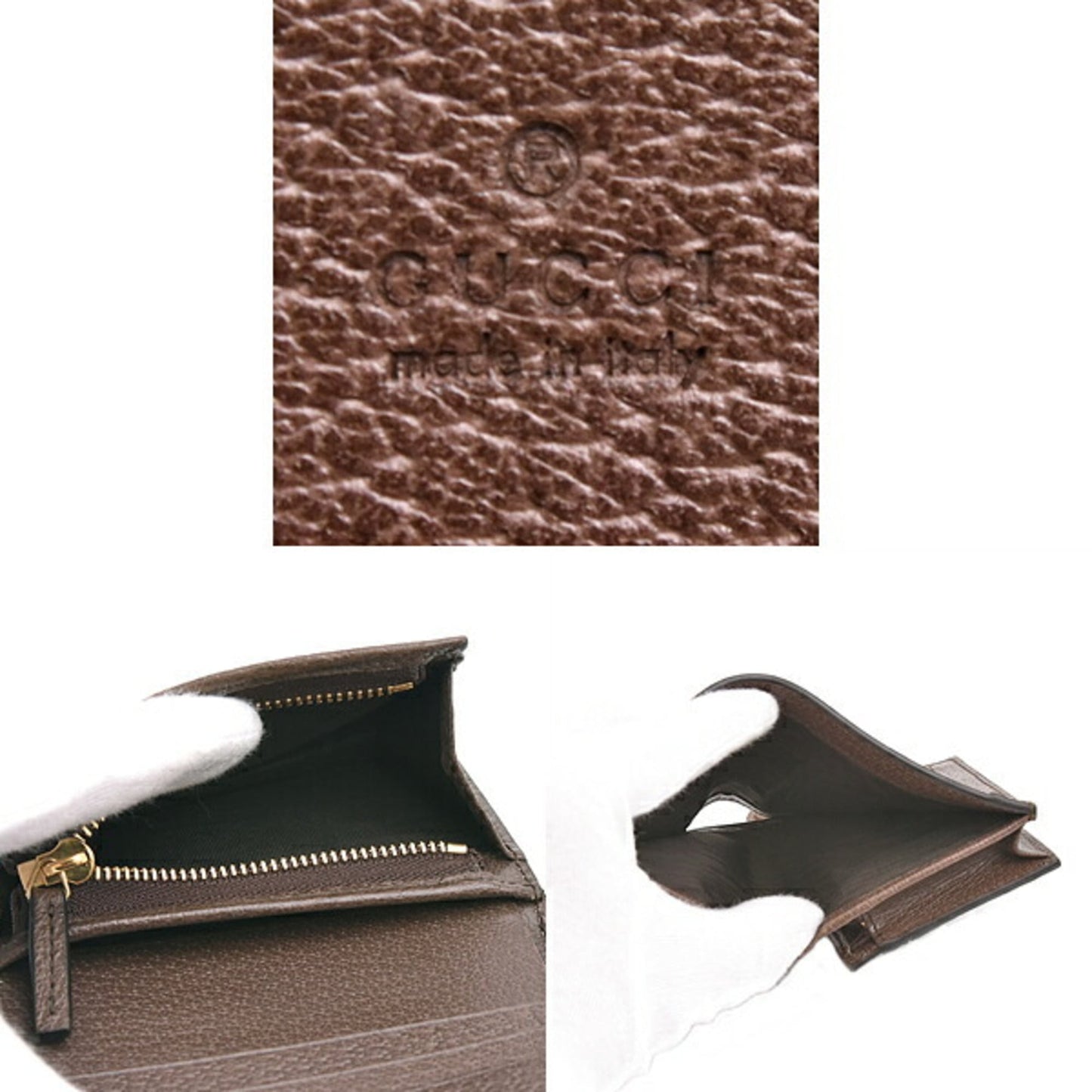 Gucci Gg Supreme Brown Gg Supreme Wallet (Bi-Fold) ( )