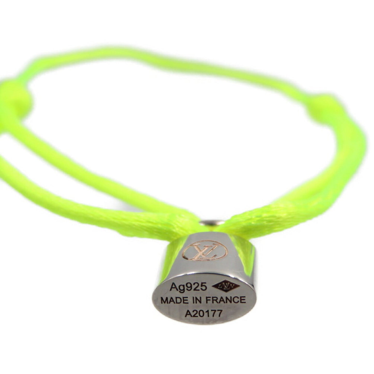 LOUIS VUITTON Bracelet Lockit A20177 Cadena Silver 925 Yellow