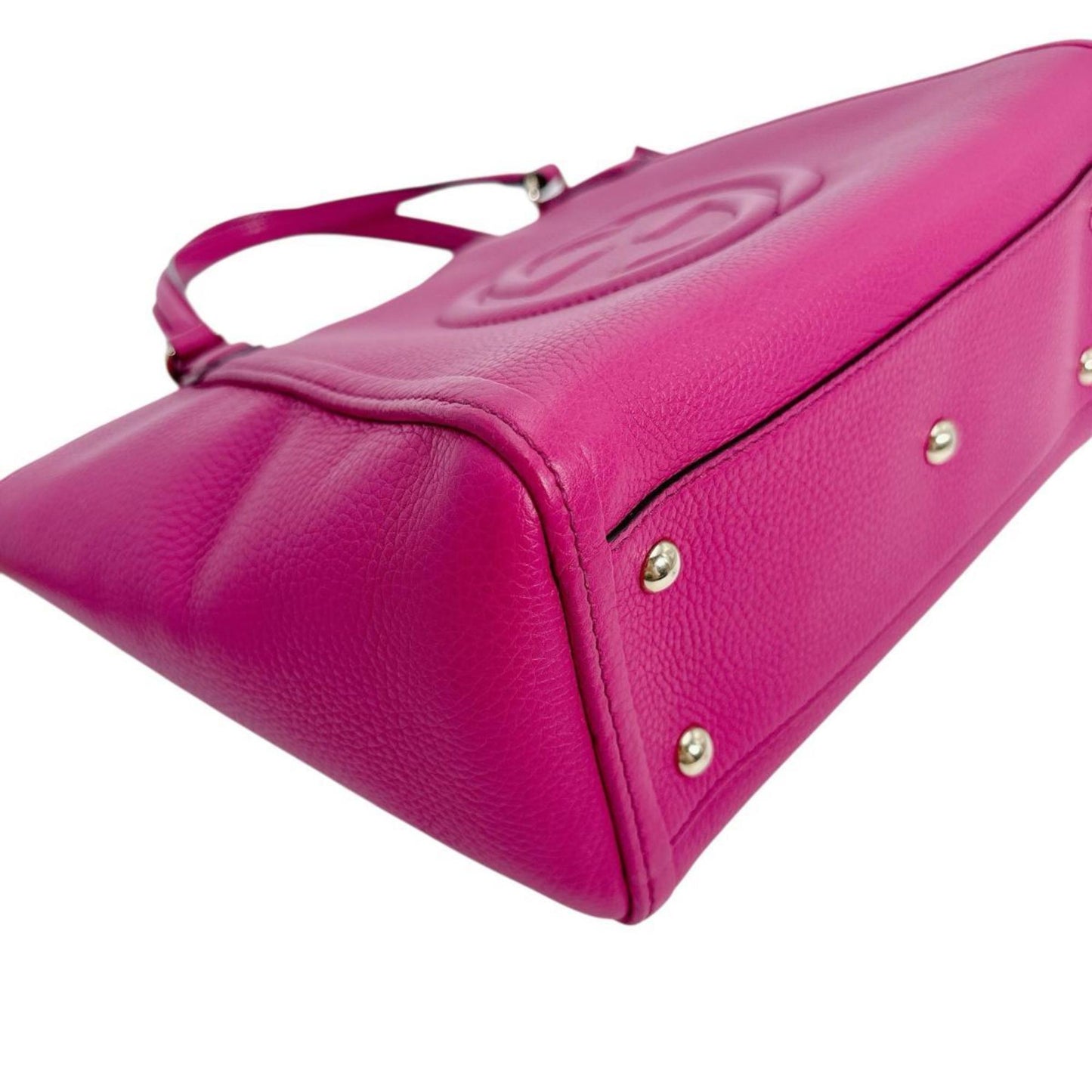 Gucci Pink Leather Handbag ( )