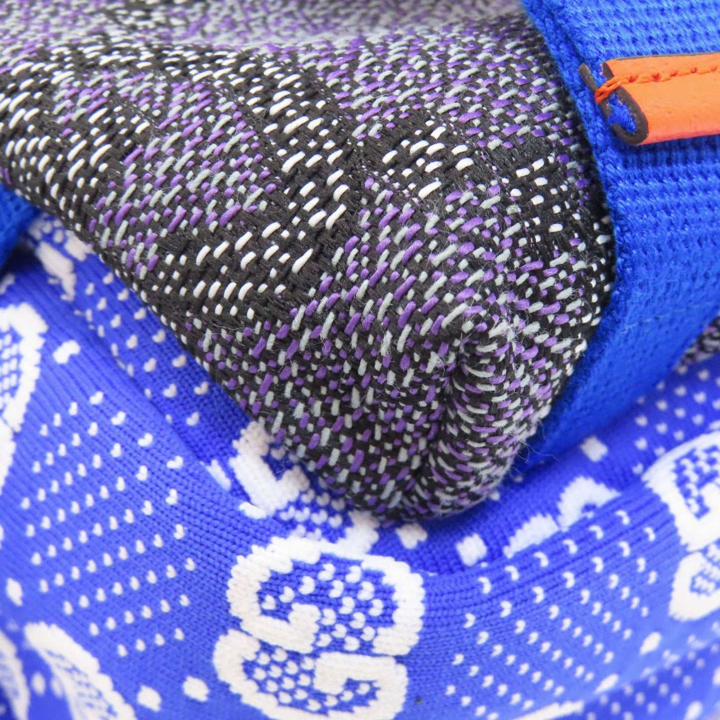Gucci Blue Nylon Backpack ( )