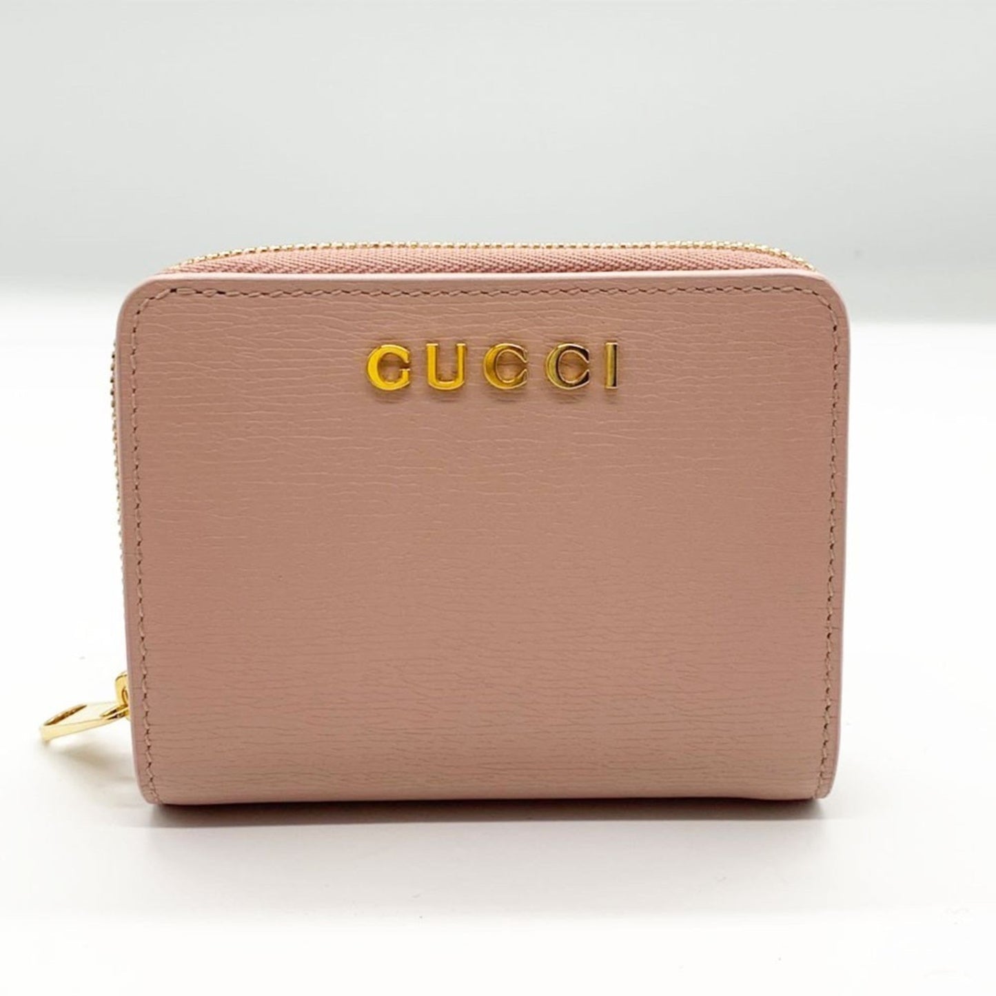 Gucci Light Pink Leather Coin Purse/Coin Case ( )