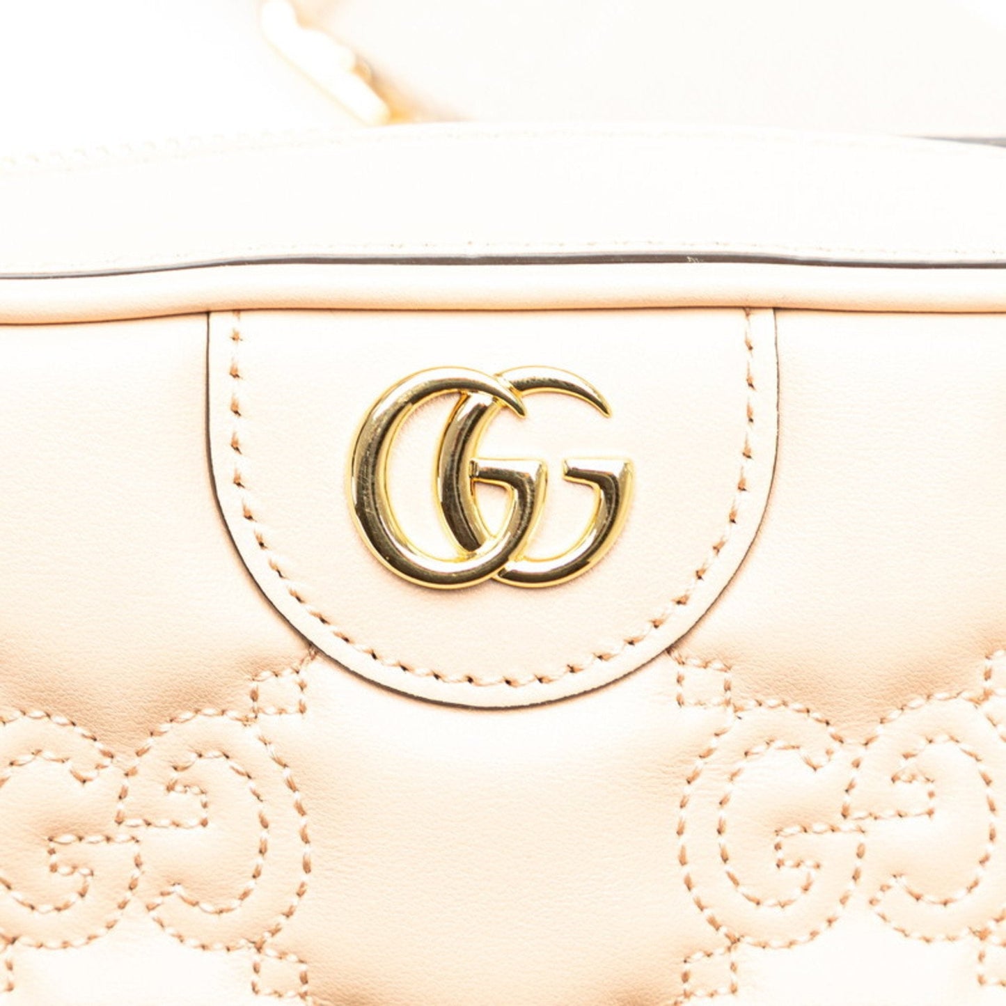 Gucci Beige Leather Shoulder Bag ( )