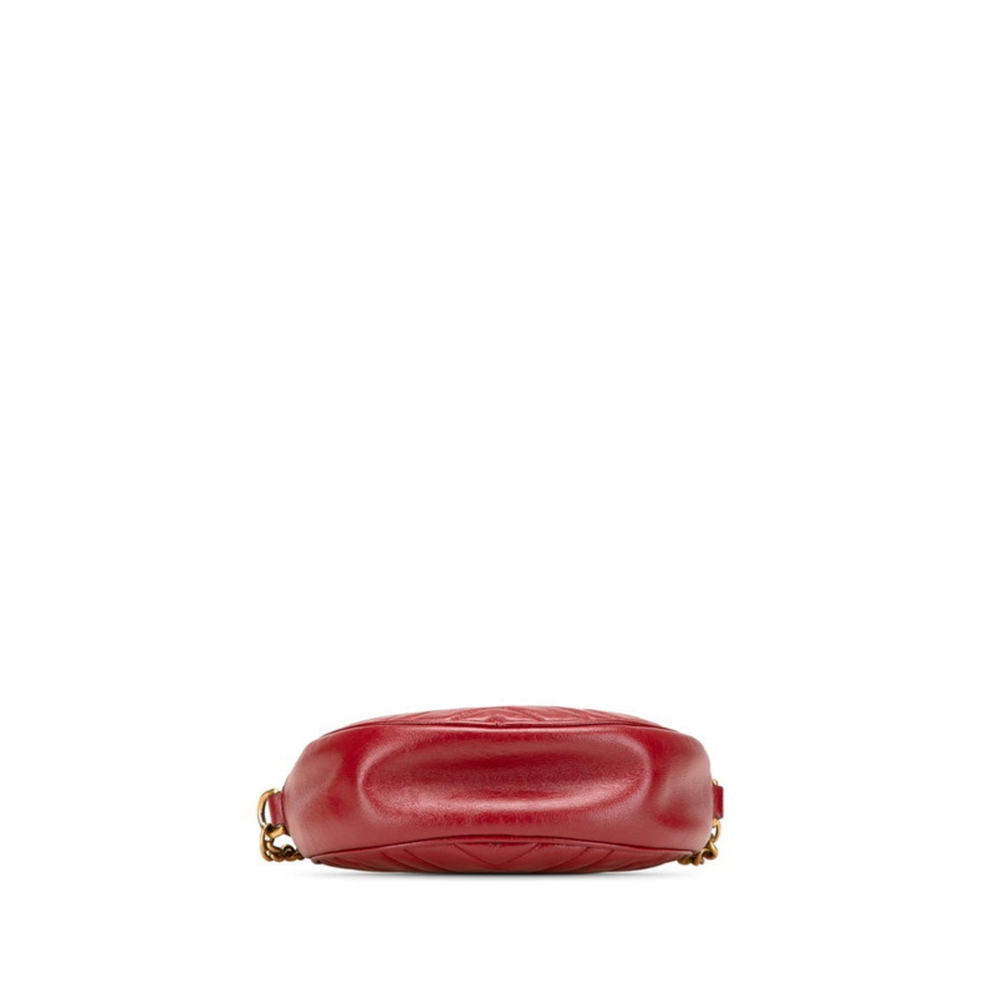 Gucci Gg Marmont Red Color Leather Shoulder Bag ( )