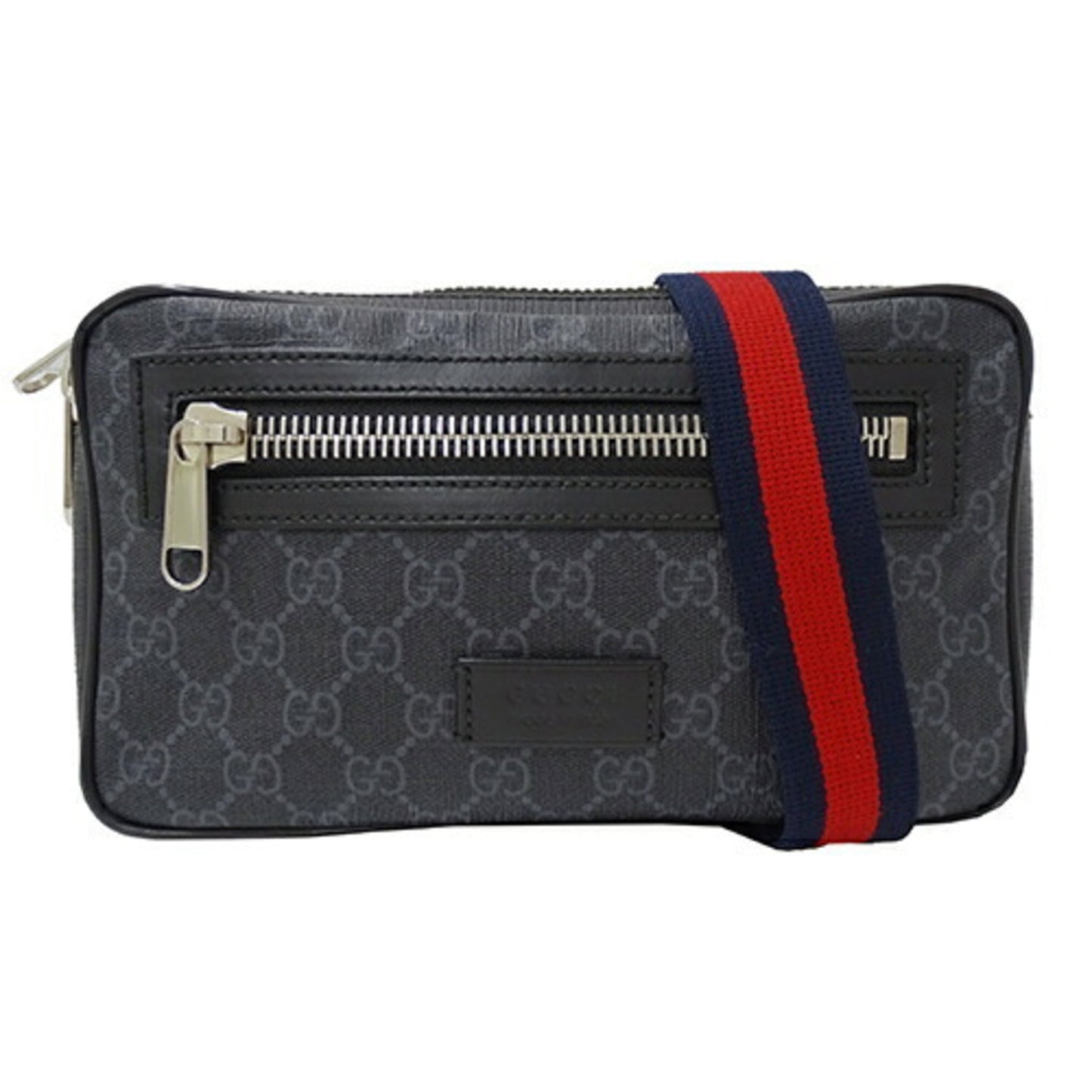 Gucci Black Gg Supreme Sling Bag ( )