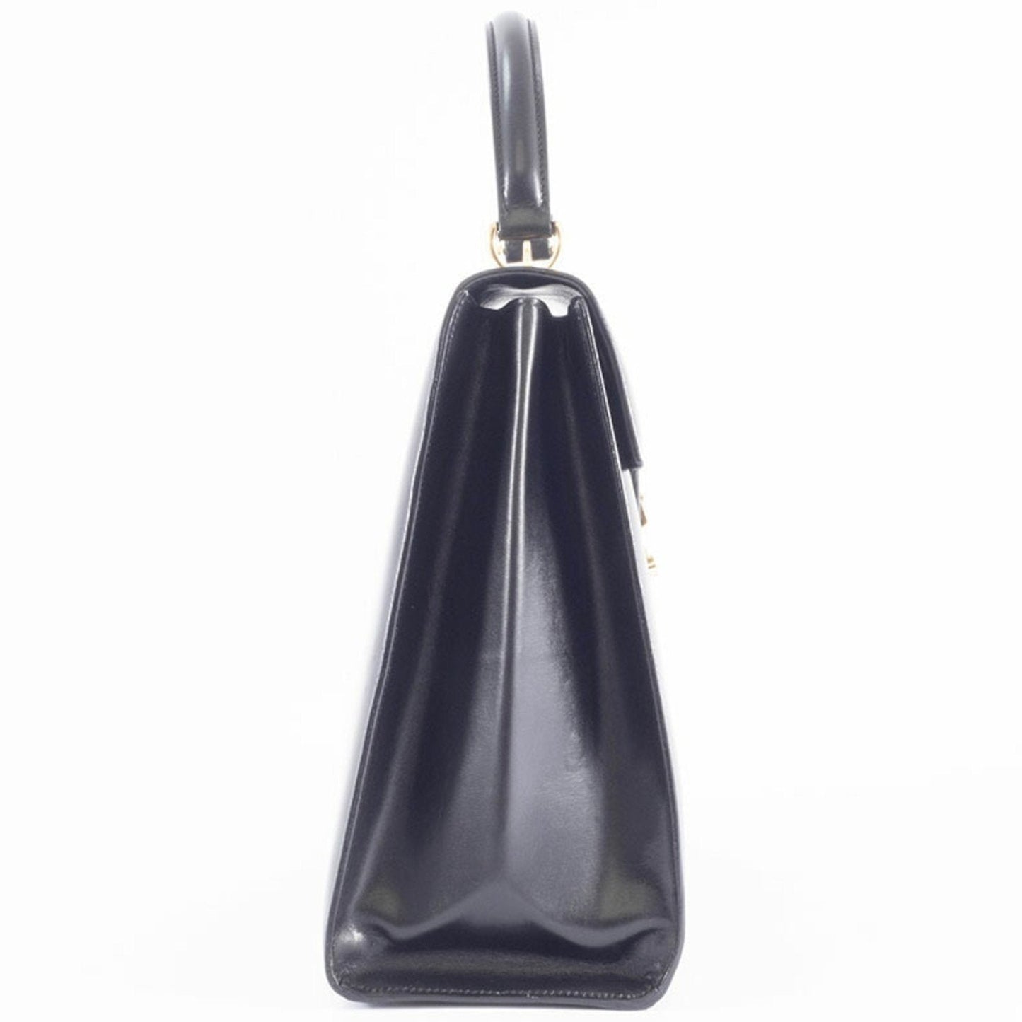 Gucci Black Leather Handbag ( )