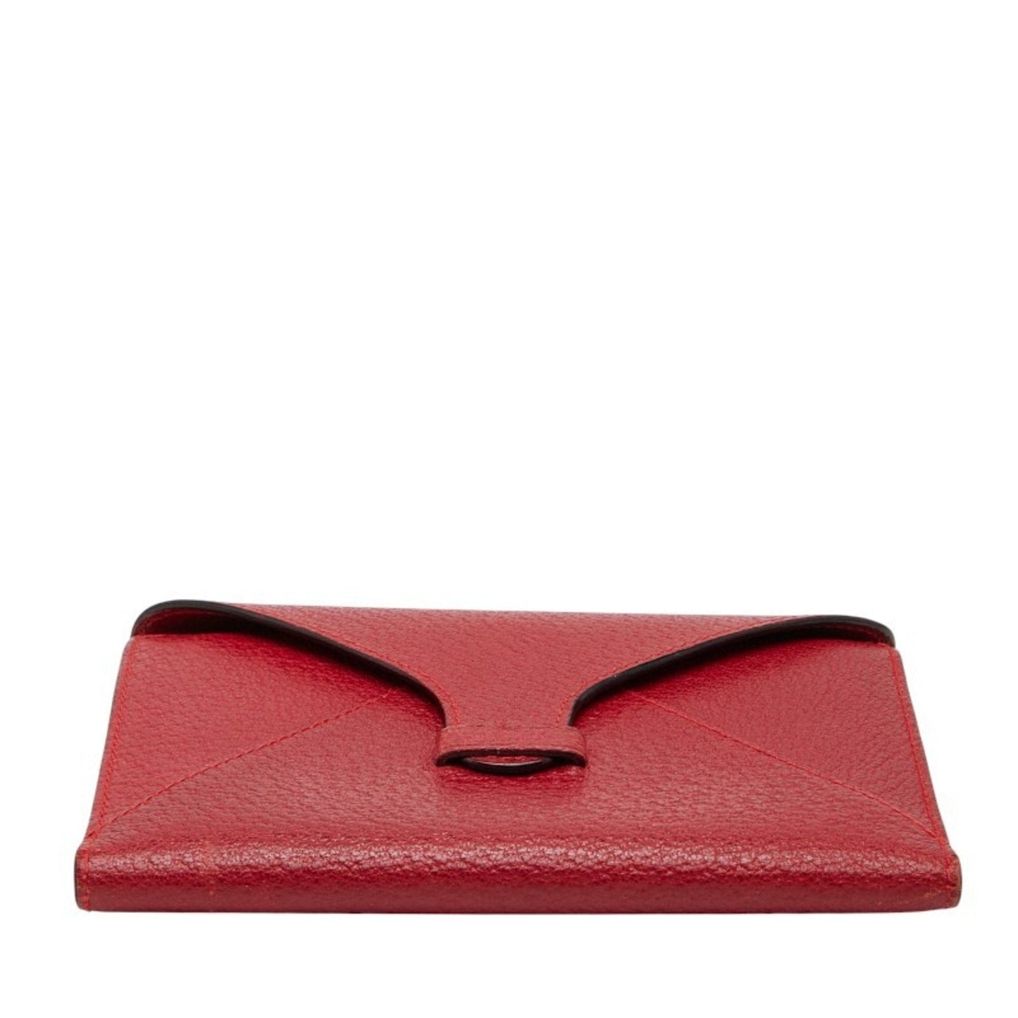Gucci Red Color Leather Chain/Shoulder Wallet ( )