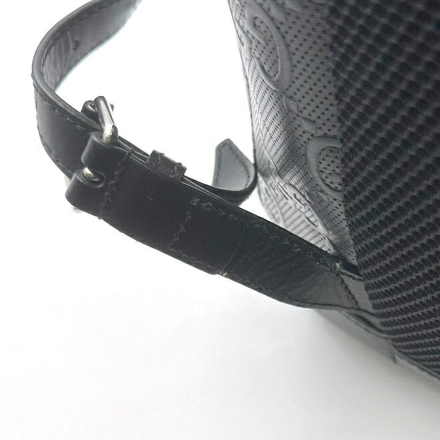 Gucci Black Leather Backpack ( )