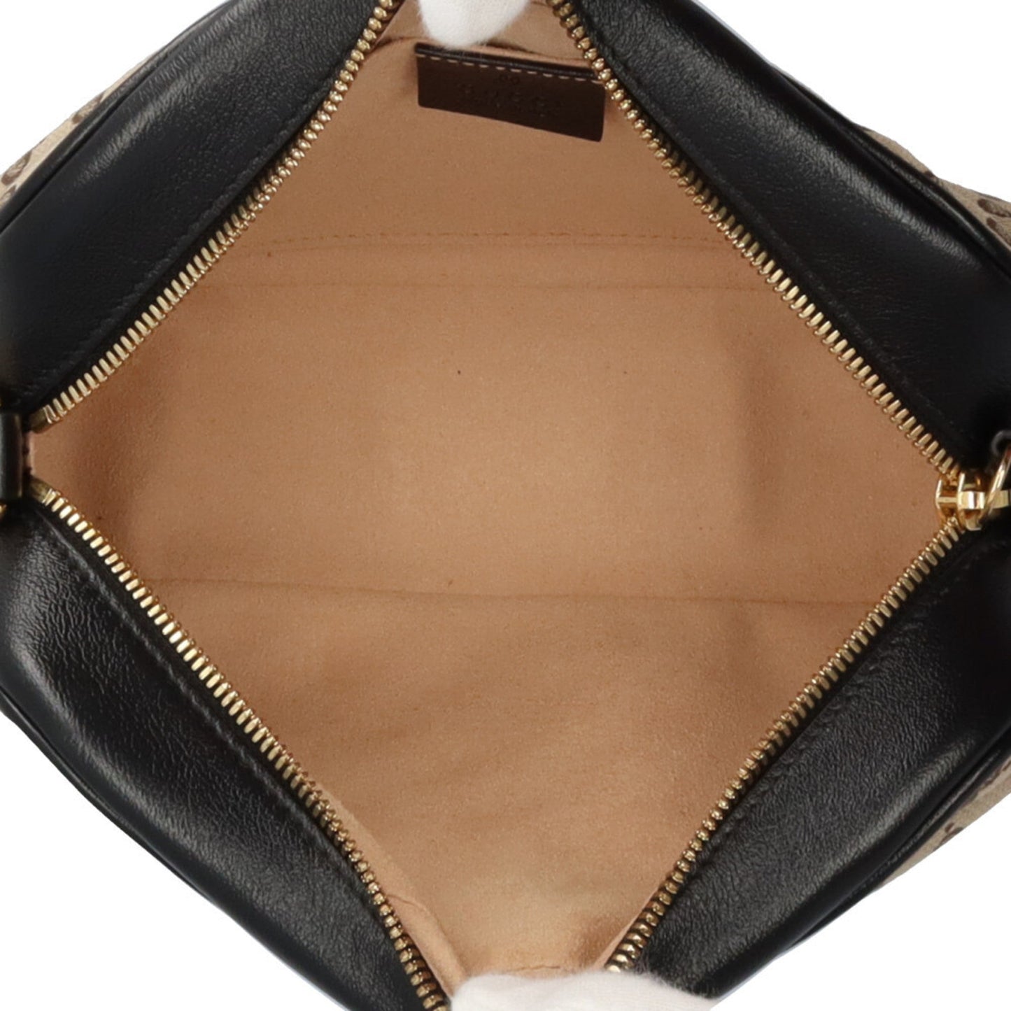 Gucci Black Brown Gg Canvas Shoulder Bag ( )