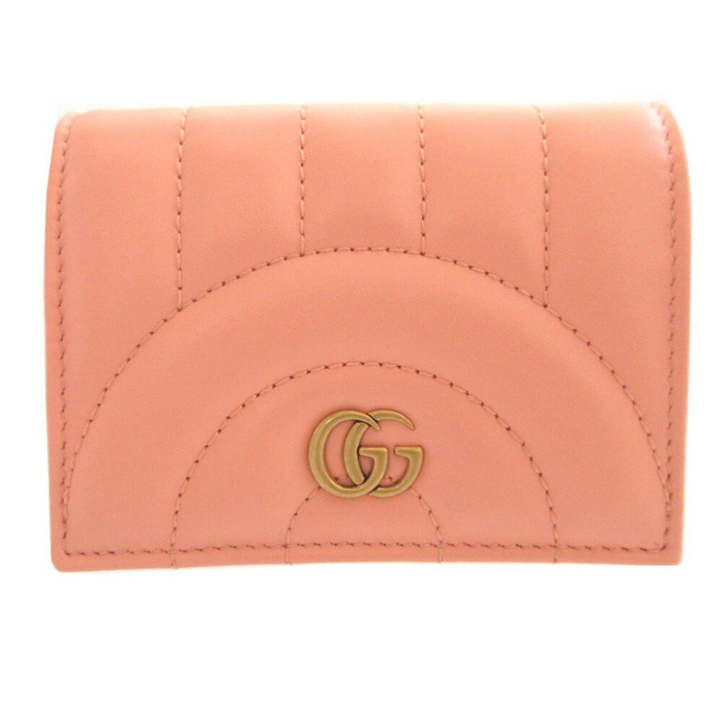 Gucci Pink Leather Wallet (Bi-Fold) ( )