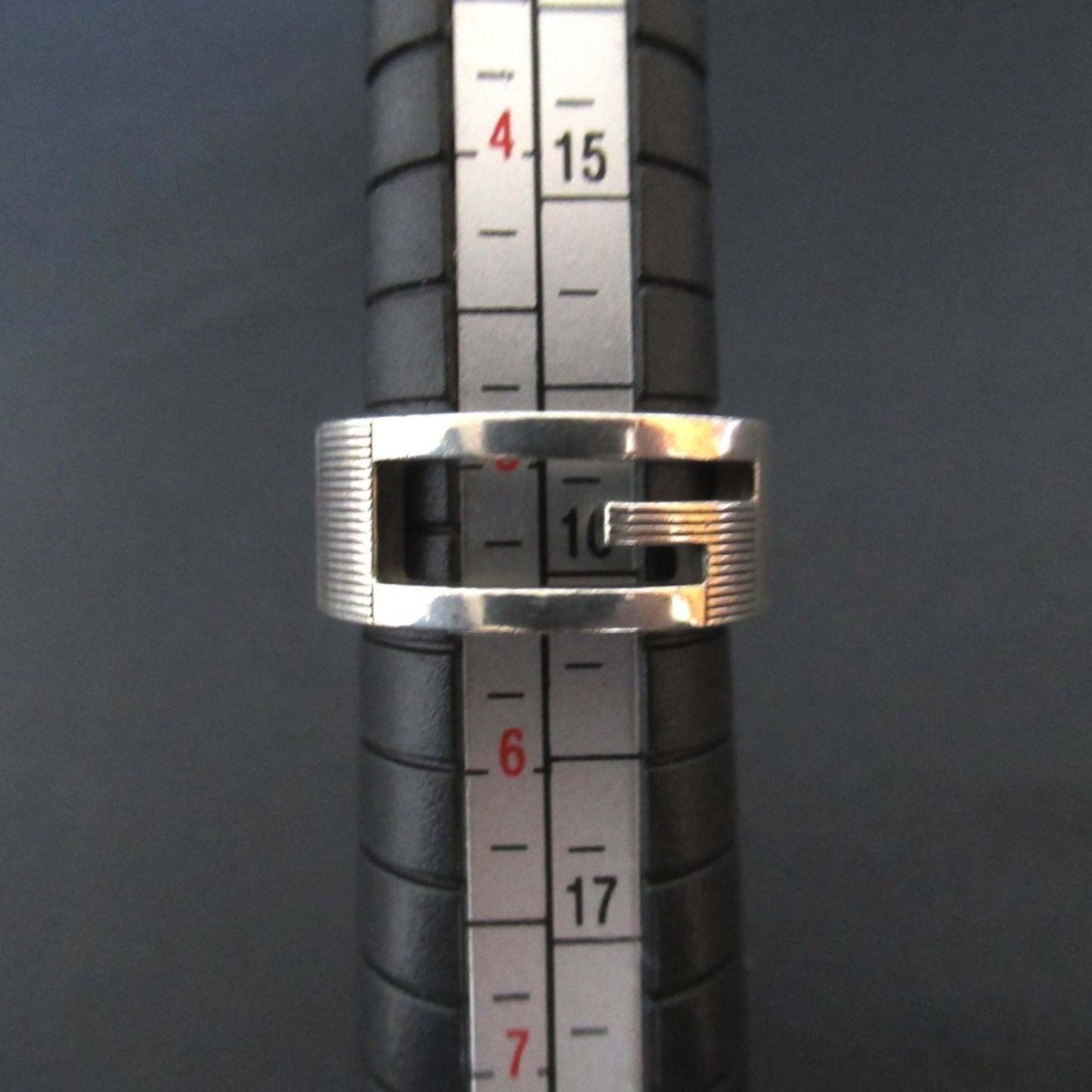 Gucci Silver Silver 925 Band Ring ( )