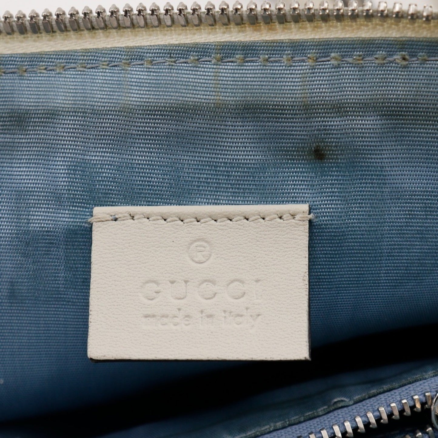 Gucci White Leather Shoulder Bag ( )