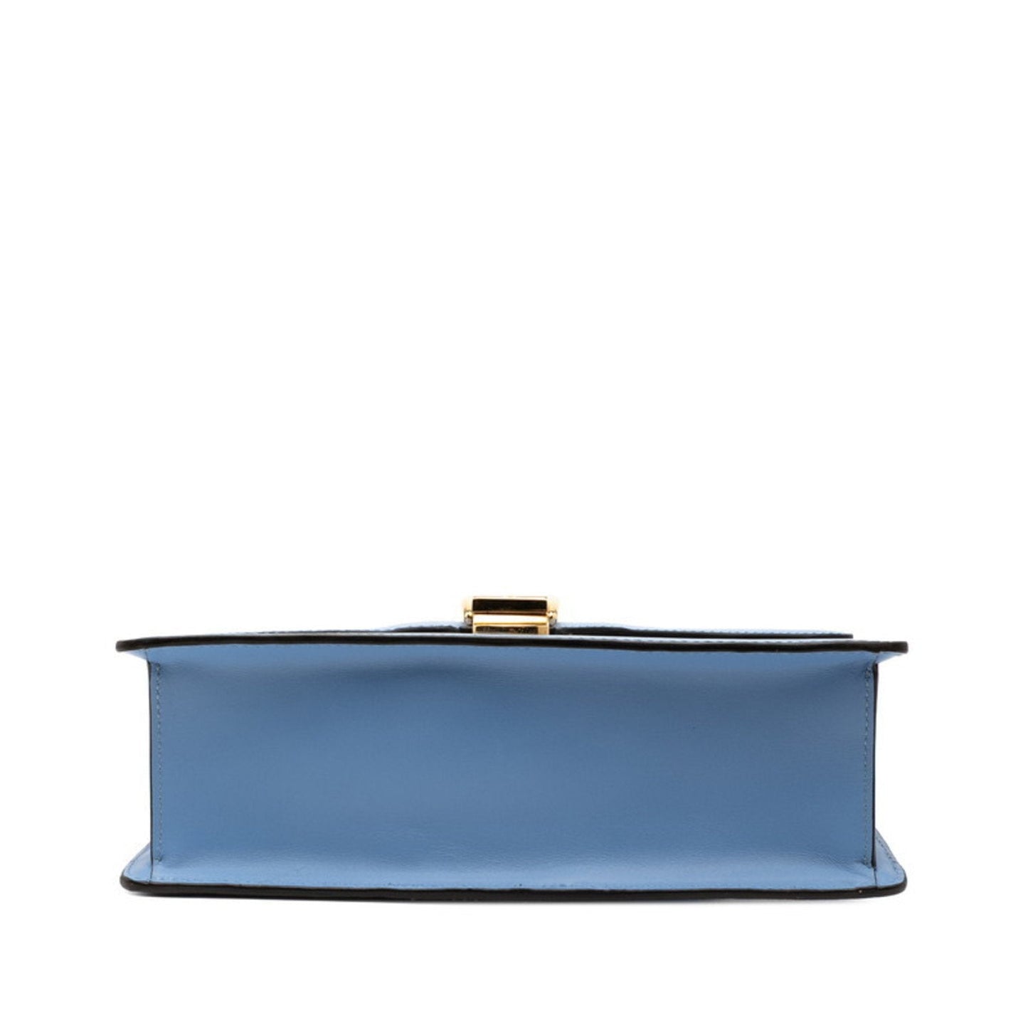 Gucci Blue Leather Shoulder Bag ( )