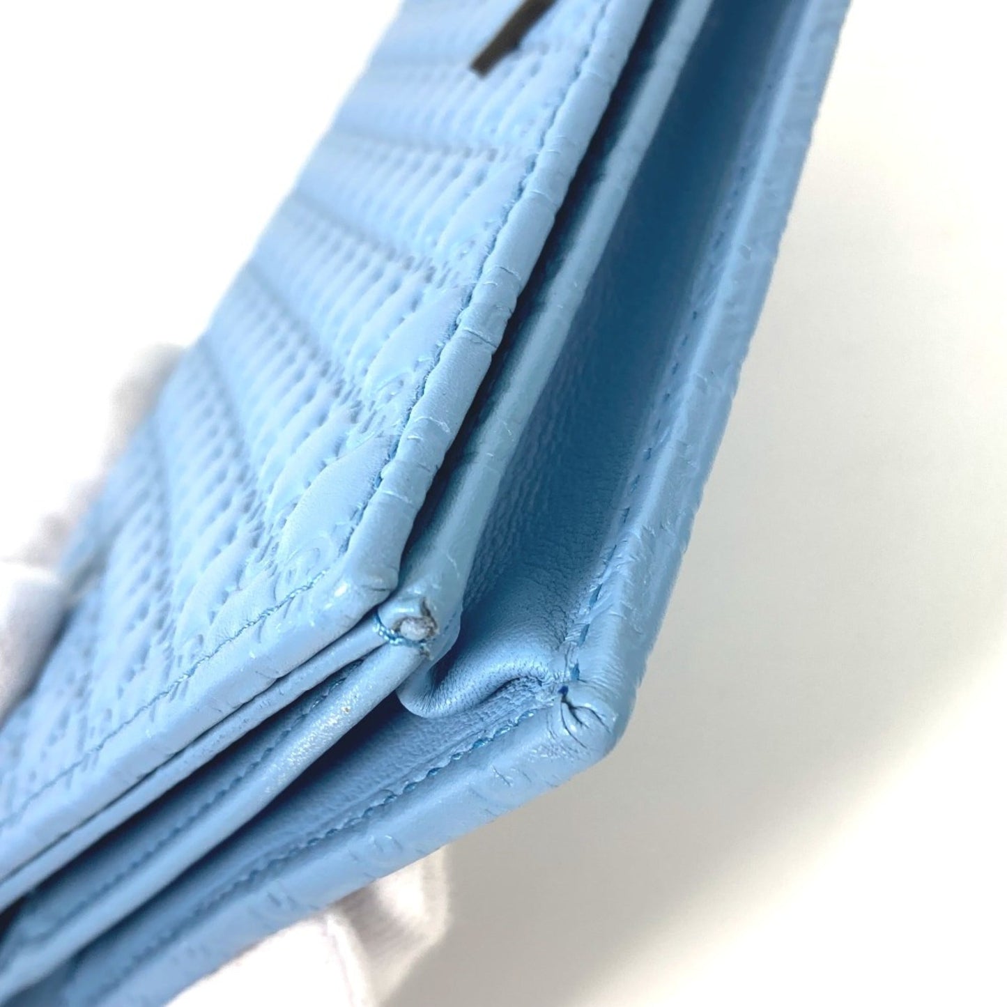 Gucci Blue Leather Shoulder Bag ( )