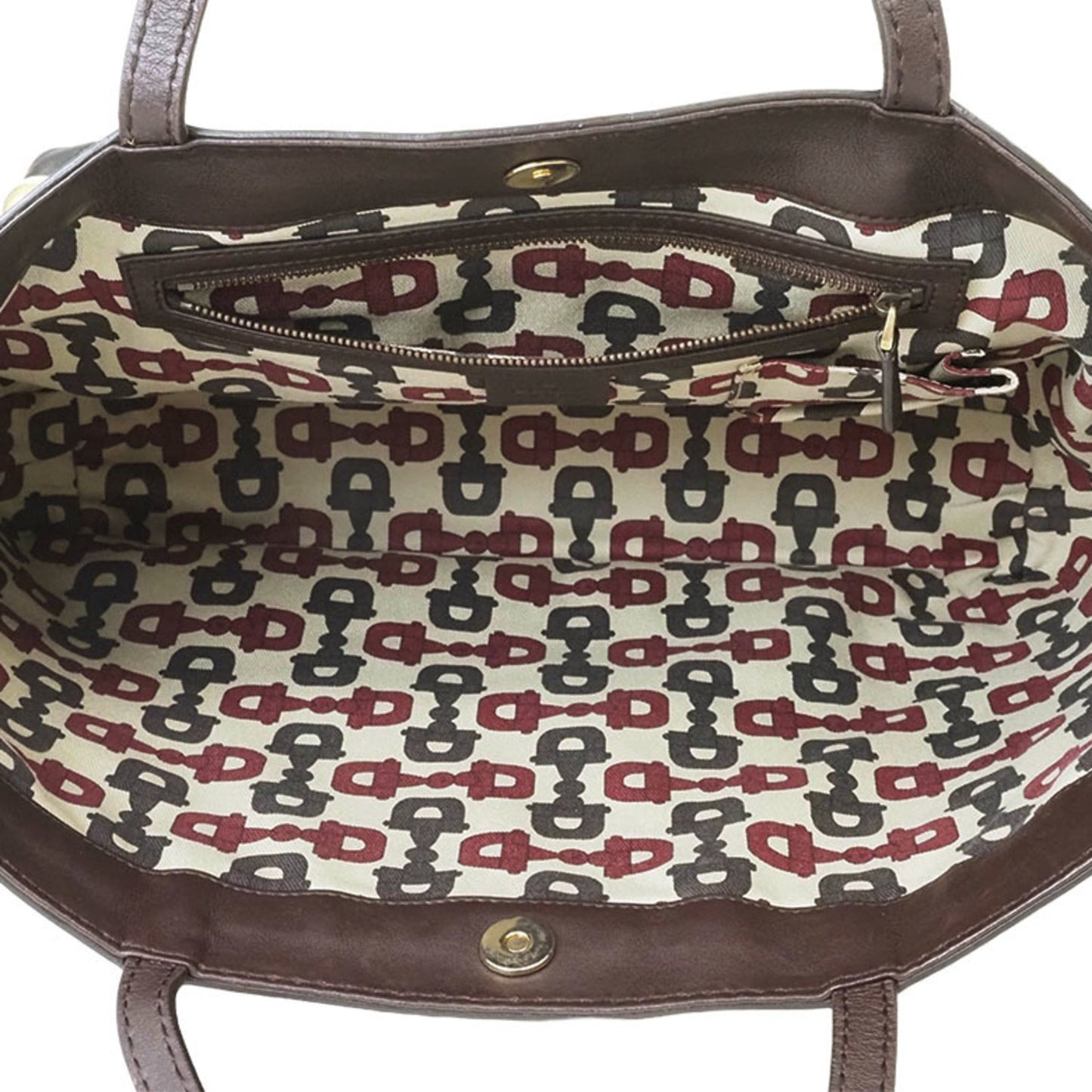 Gucci Guccissima Brown Leather Shoulder Bag Tote Bag ( )