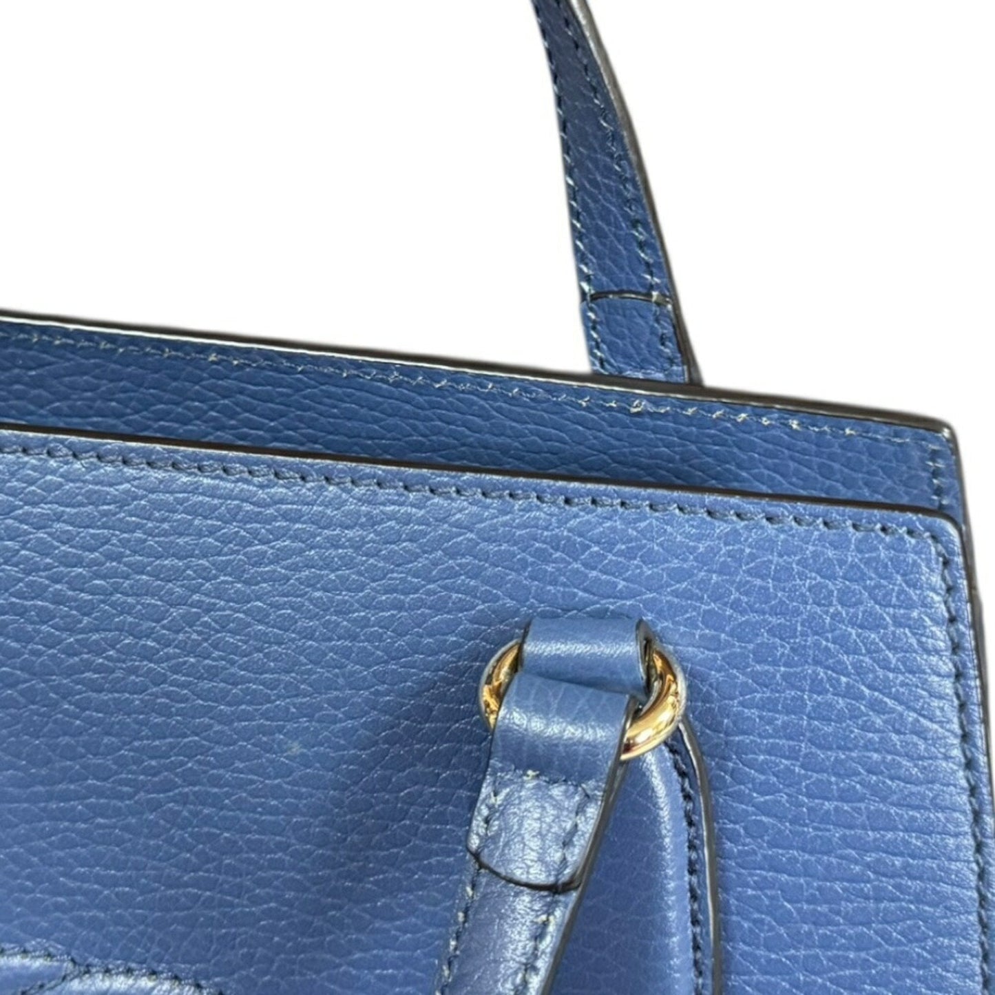 Gucci Soho Blue Leather Shoulder Bag ( )
