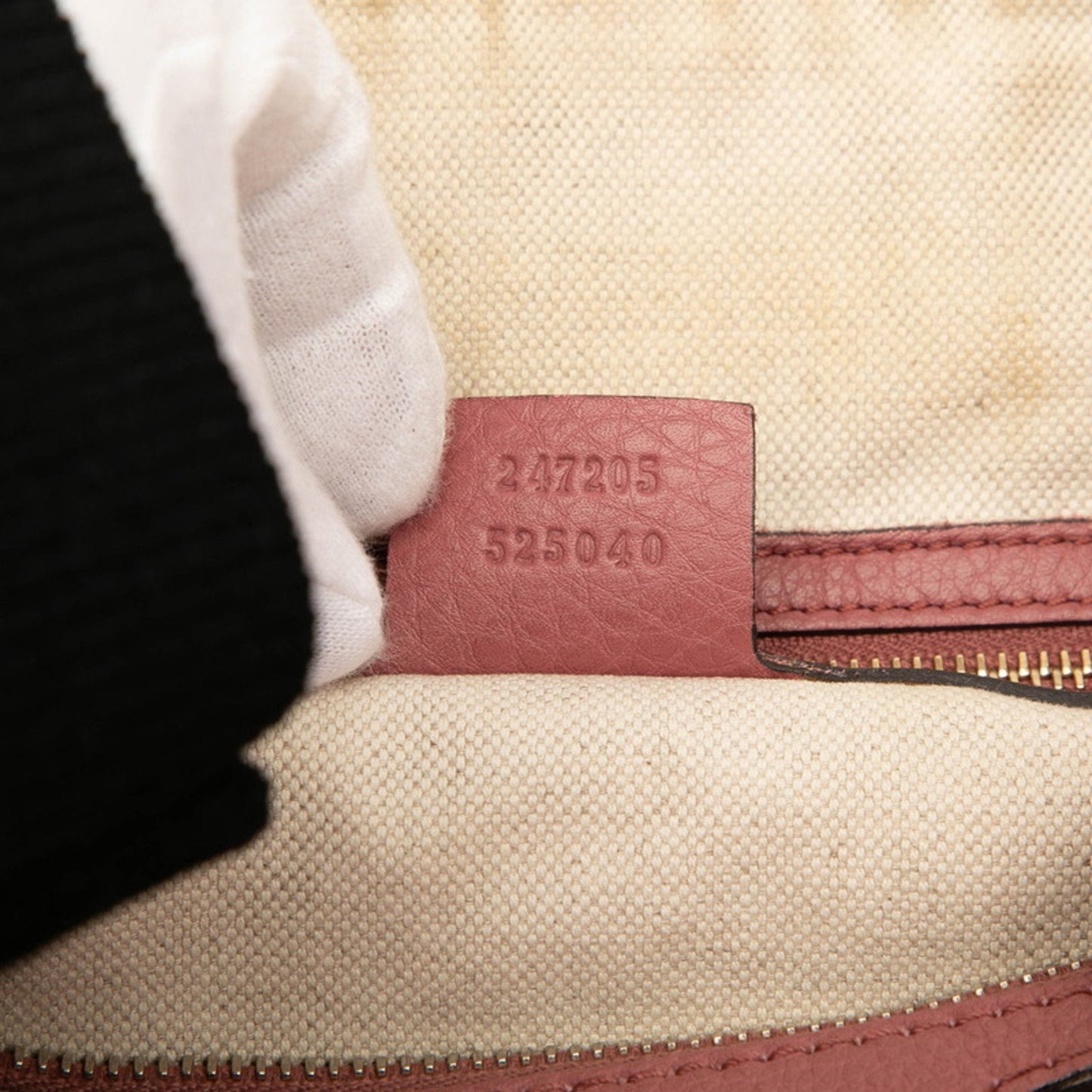 Gucci Pink Canvas Leather Boston Bag Shoulder Bag ( )