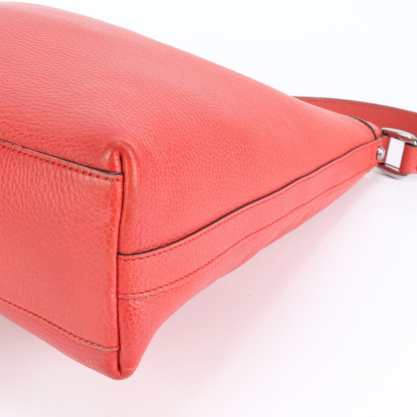 Gucci Red Color Leather Shoulder Bag ( )