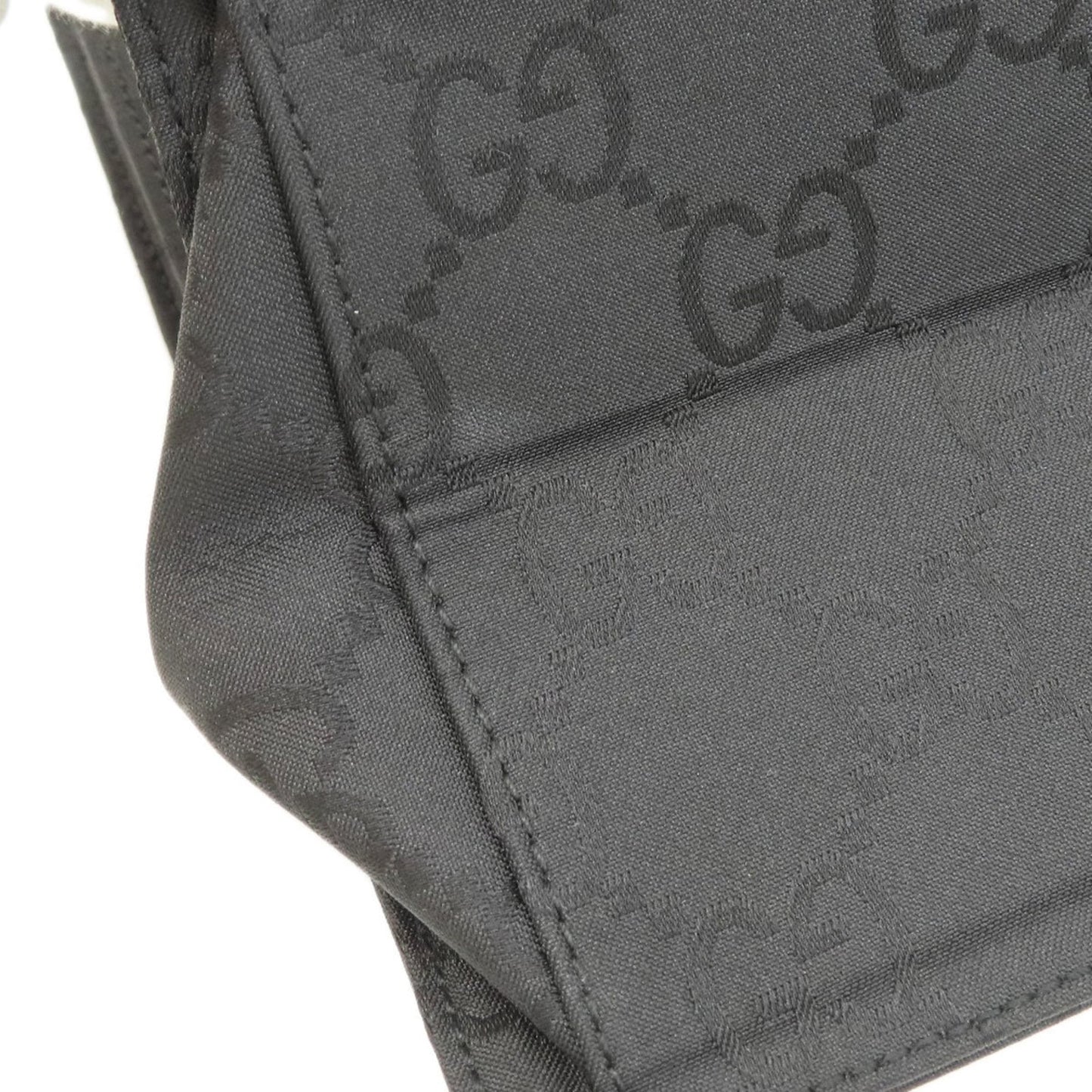 Gucci Black Nylon Canvas Briefcase Handbag ( )