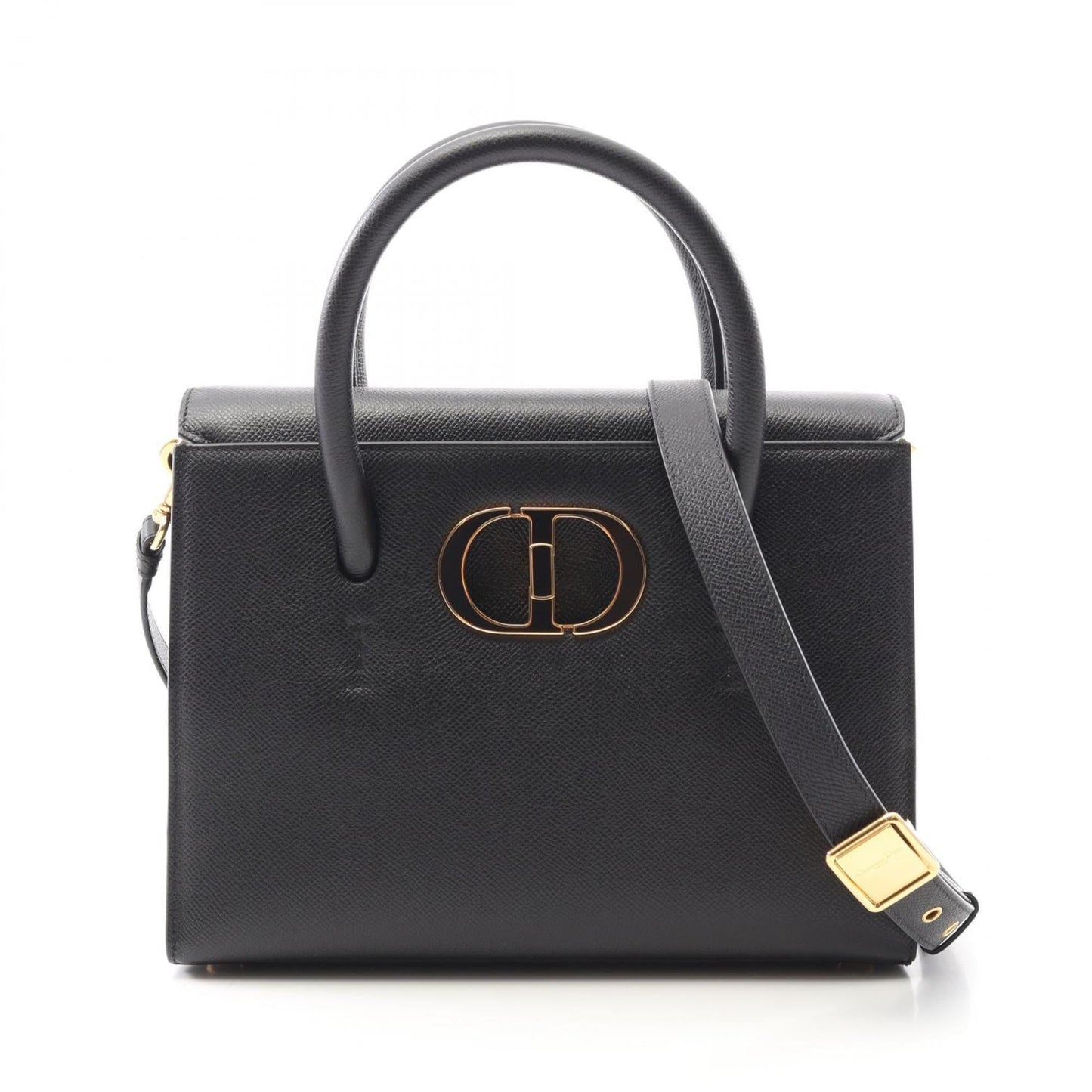 Christian Dior Black Leather Handbag ()