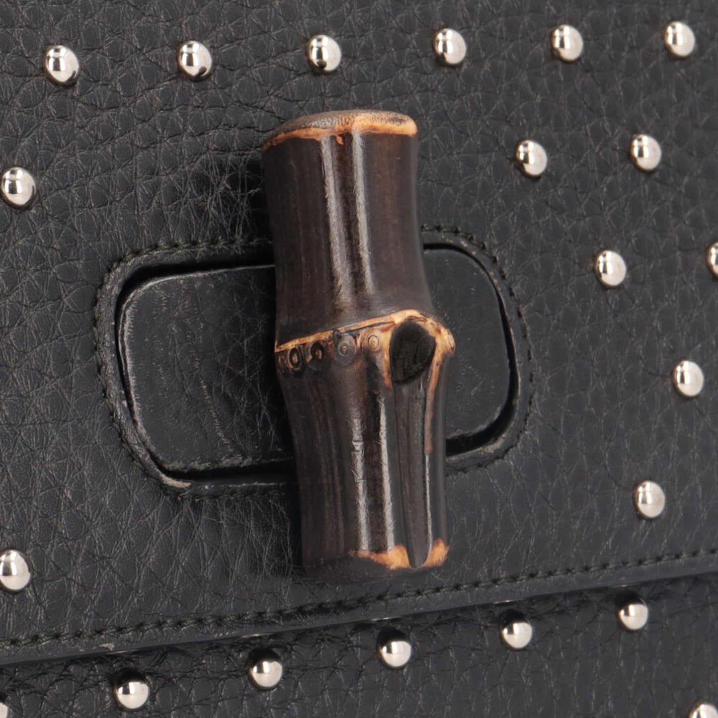 Gucci Black Leather Shoulder Bag ( )