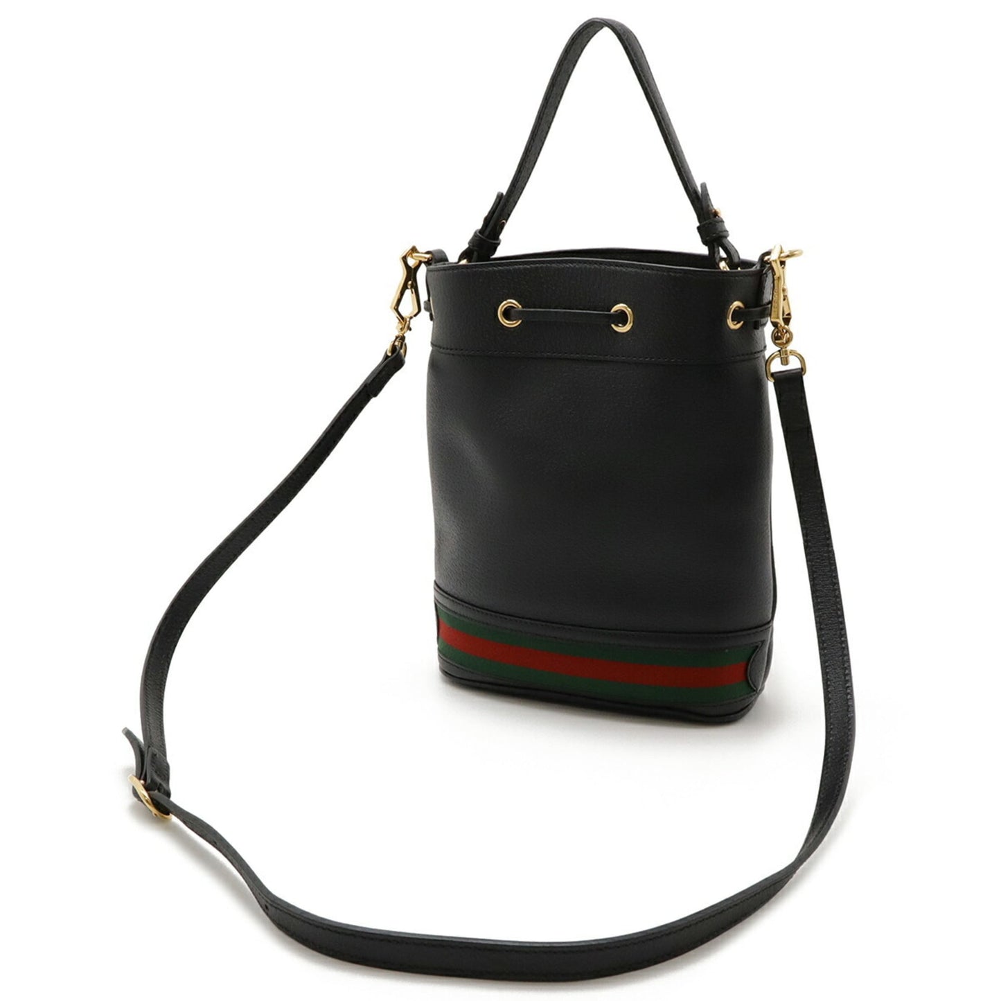 Gucci Ophidia Black Leather Handbag ( )