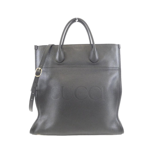 Gucci Black Leather Handbag ( )
