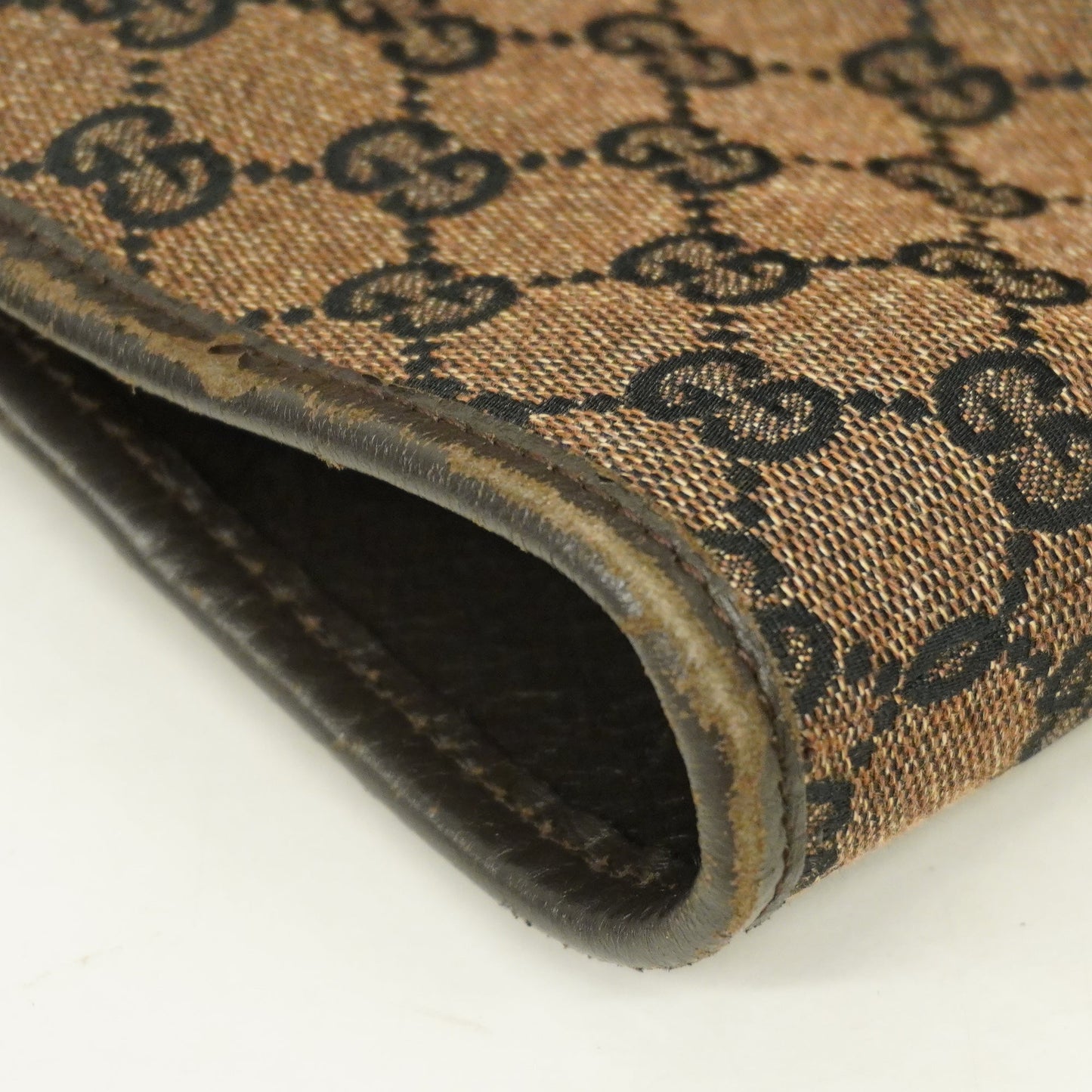 GUCCI Auth  GG Canvas 130736 Women's GG Canvas Tote Bag Brown