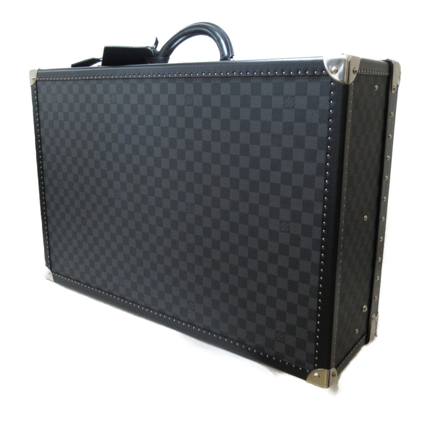 LOUIS VUITTON alzer65 travel bag Gray Damier graphite PVC coated canvas