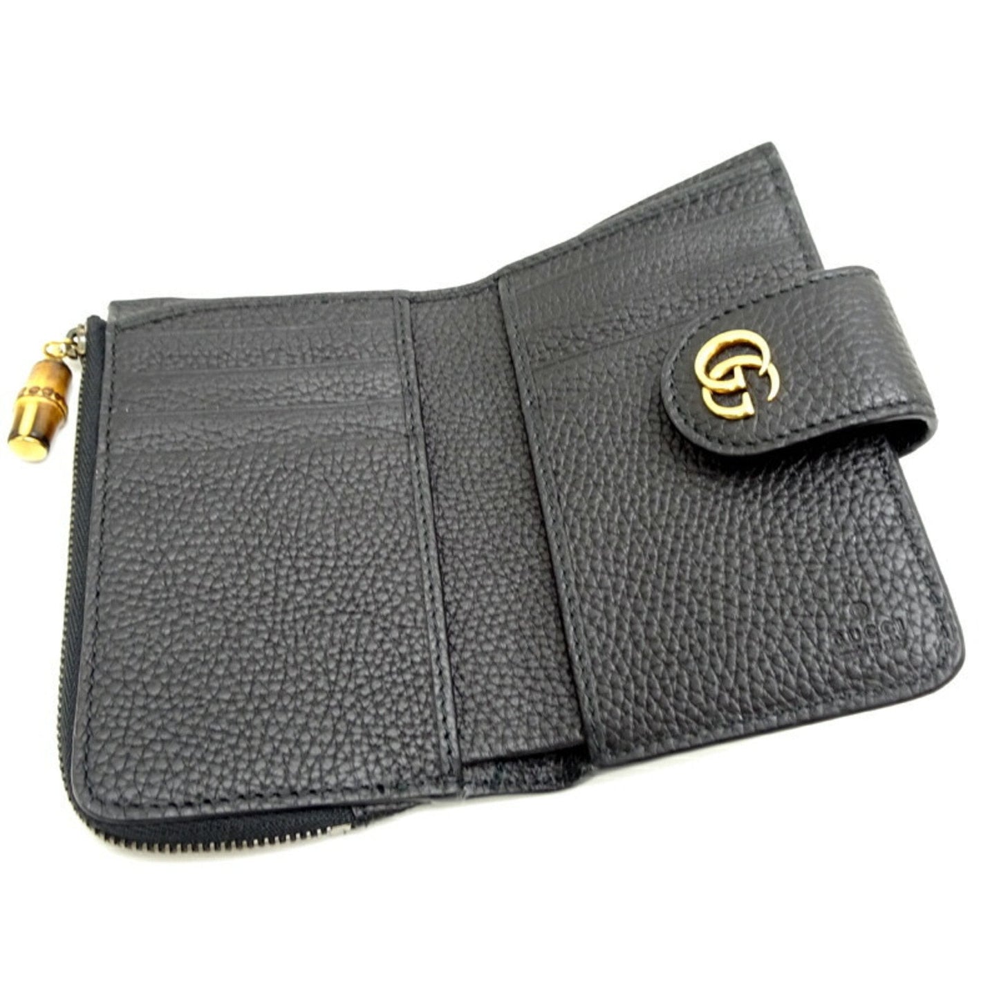 Gucci Black Leather Wallet (Bi-Fold) ( )