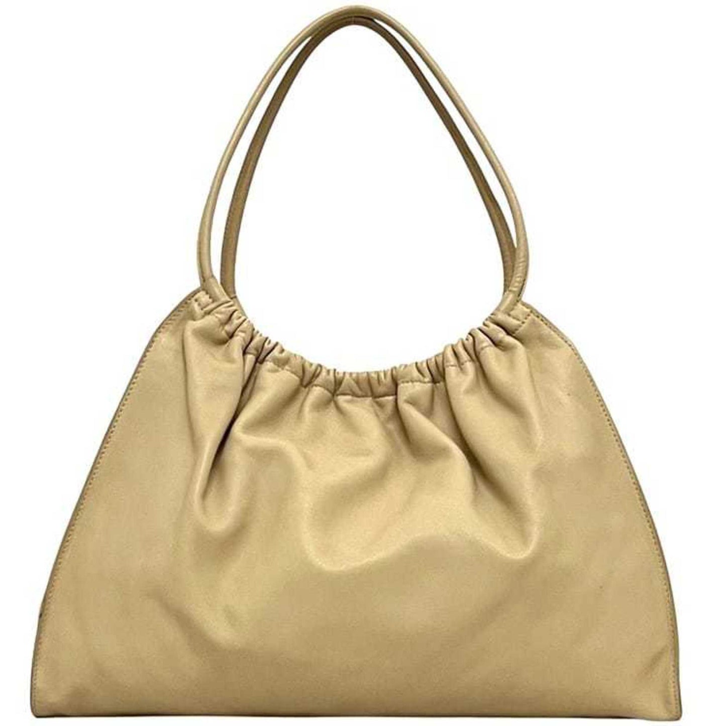 Gucci Beige Leather Tote Bag ( )