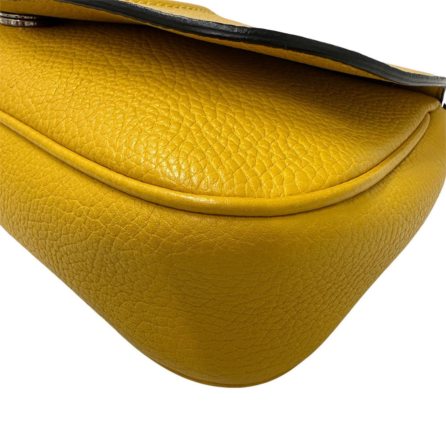 Gucci Soho Yellow Leather Shoulder Bag ( )
