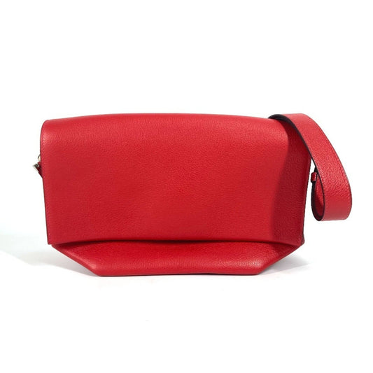 Hermes Pink Red Color Pochette Shoulder Bag ( )