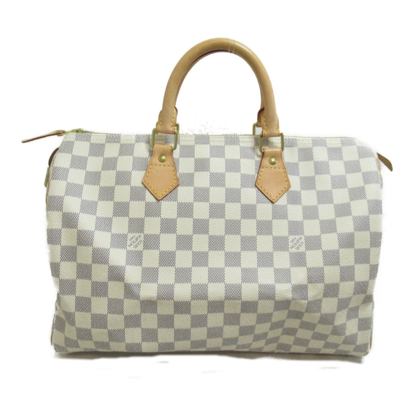 LOUIS VUITTON handbag White Damier Azur PVC coated canvas