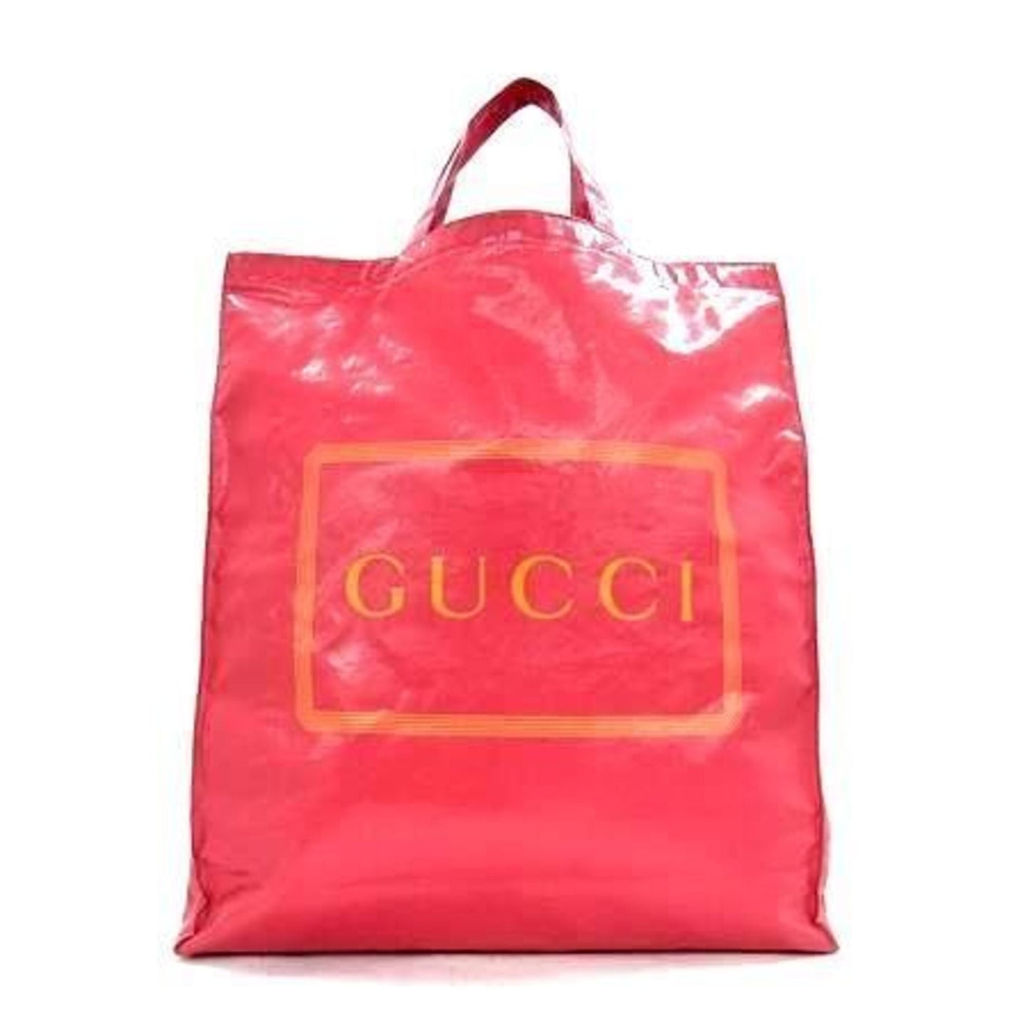 Gucci Pink Pvc Handbag Shoulder Bag Tote Bag ( )