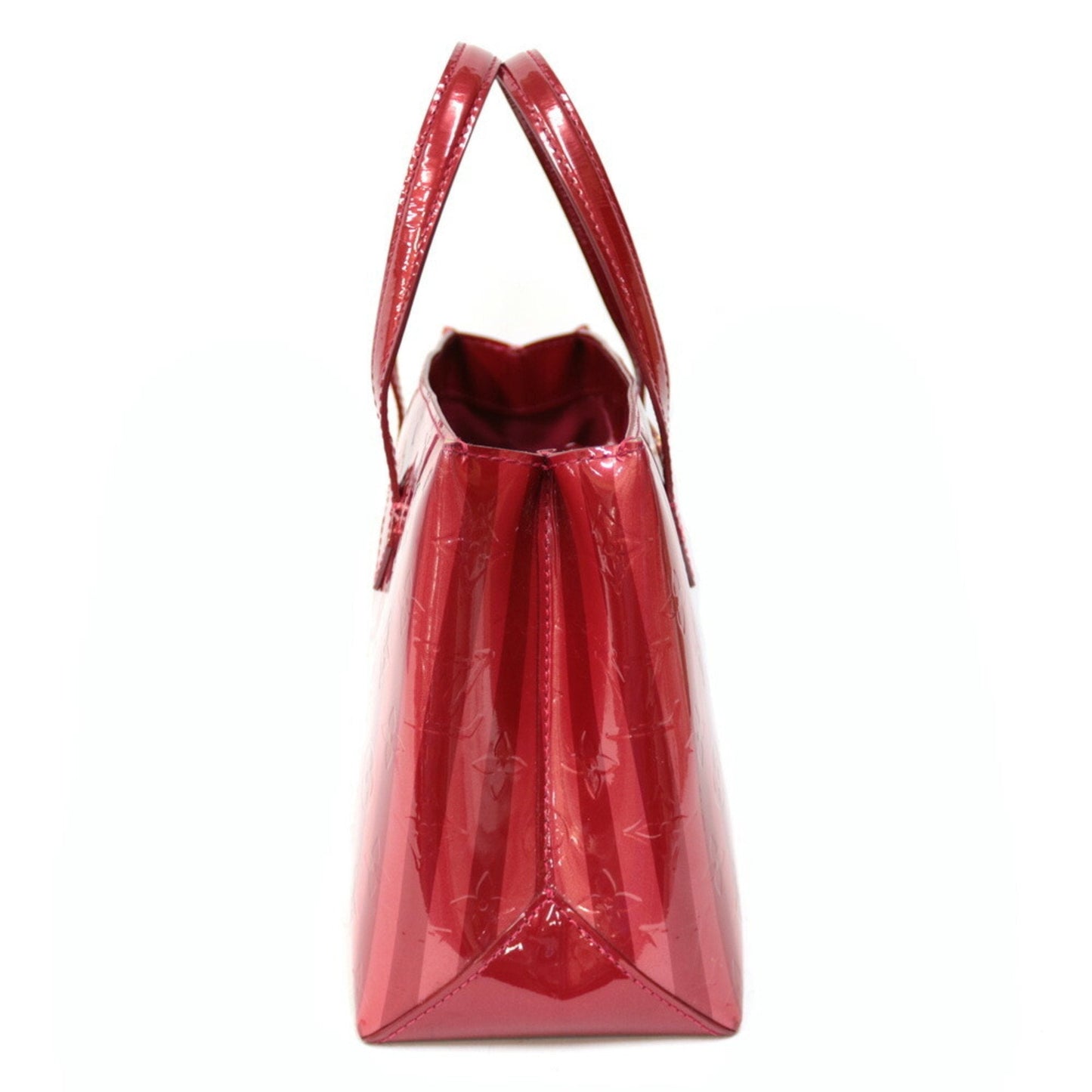Louis Vuitton Handbag Monogram Verni Wilshire PM Rayur Pomme d'Amour Ladies