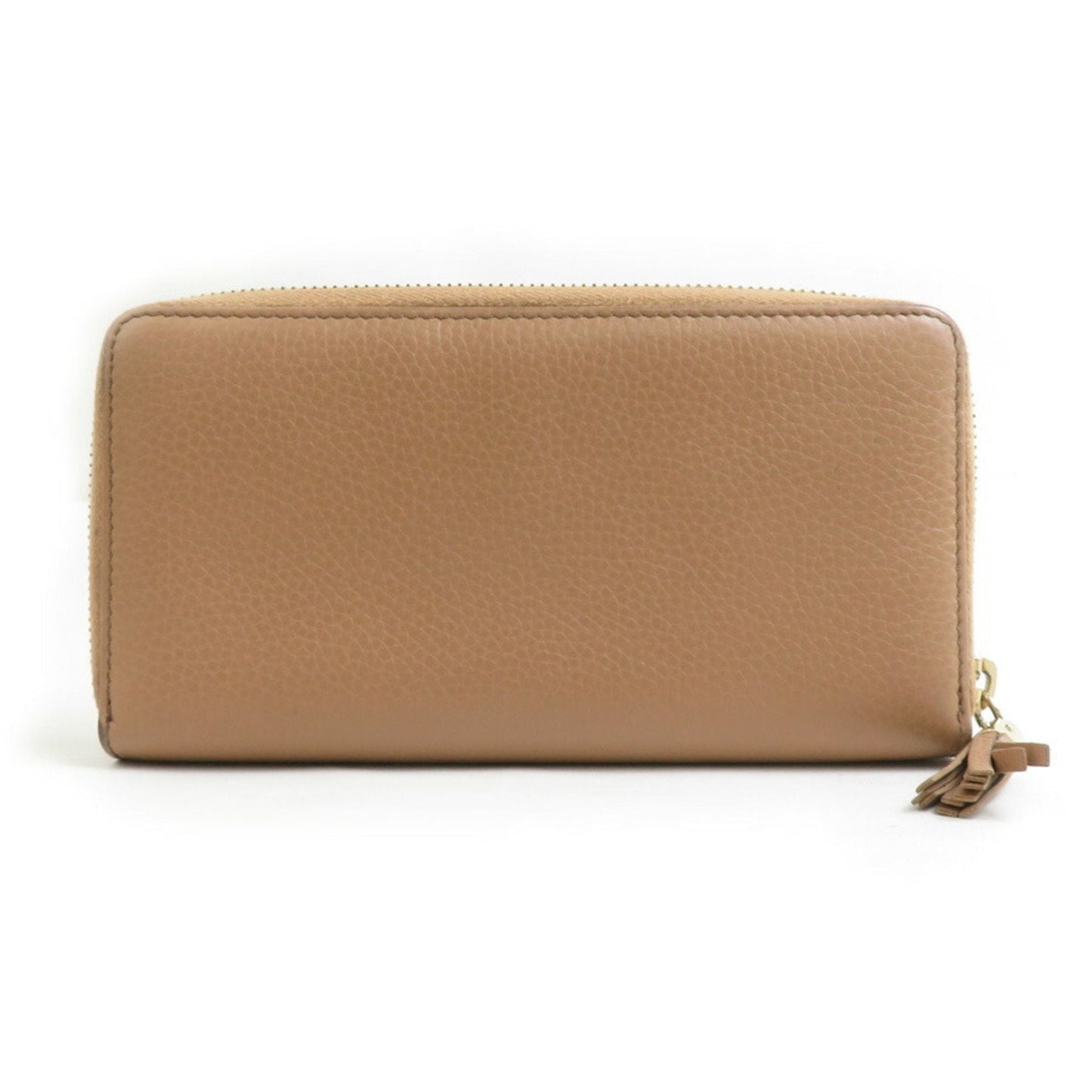 Gucci Beige Leather Long Wallet (Bi-Fold) ( )
